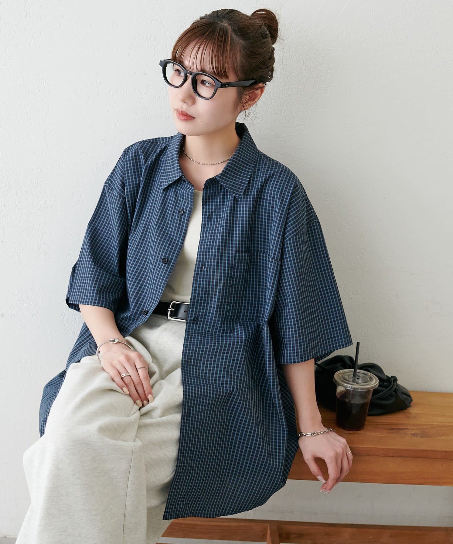 DISCOAT(ディスコート) 【Enlude】アソート半袖オーバーシャツ《ユニセックス》