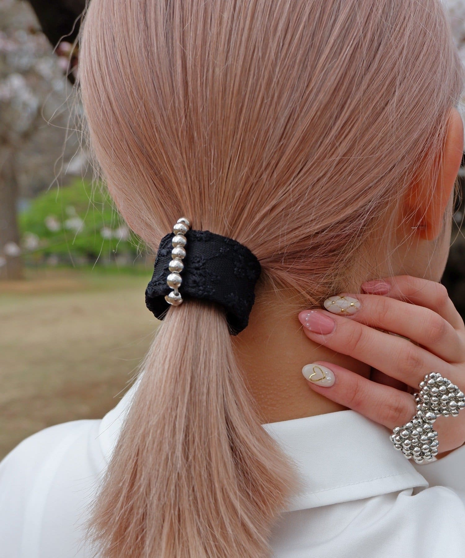 Lattice(ラティス) 【4/13 11:00~販売開始】【アヤネ企画】レースロールヘアカフ