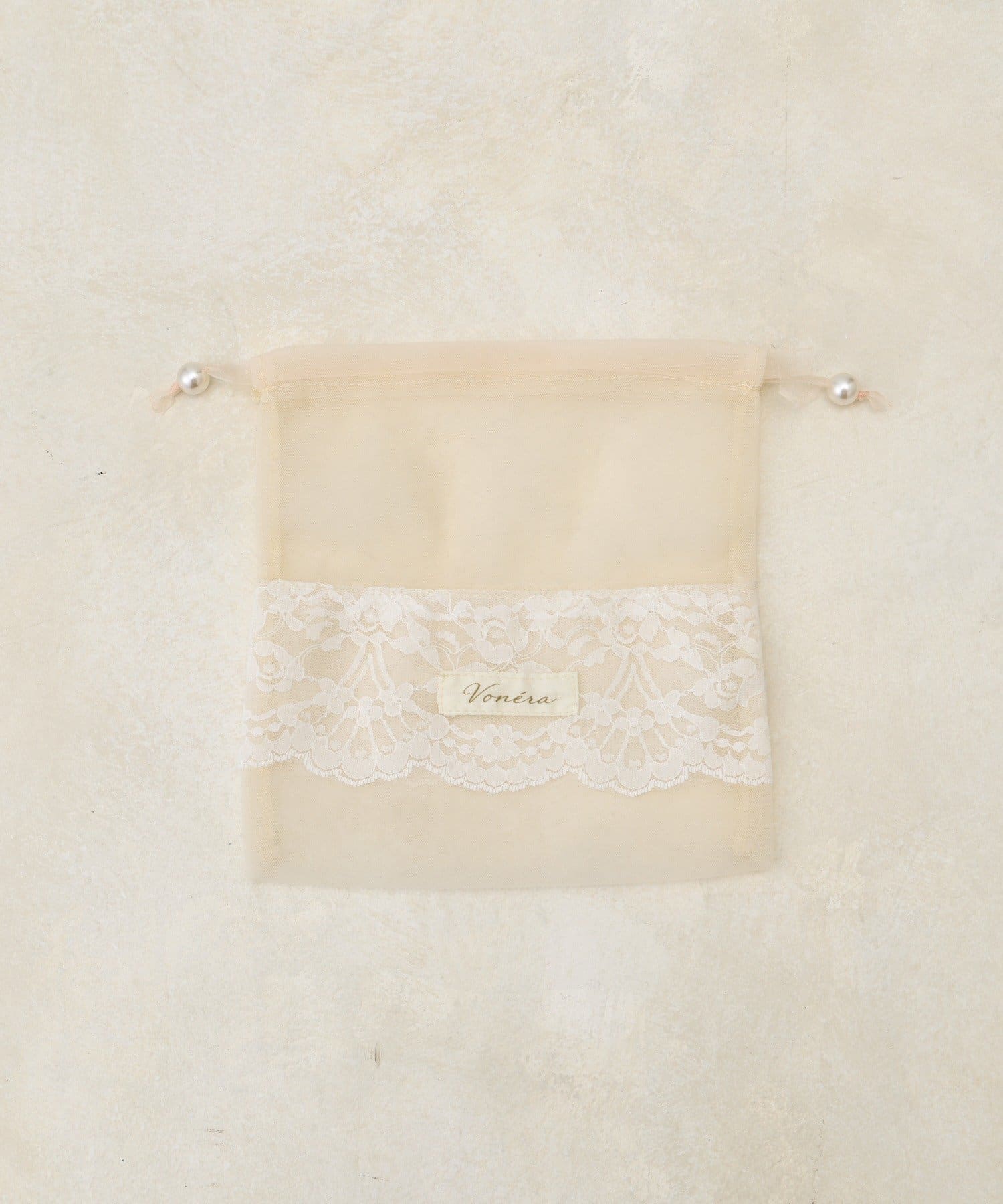 Lattice(ラティス) 【5/4 11:00~販売開始】【keeco企画】【WEB限定】シアー巾着ポーチ