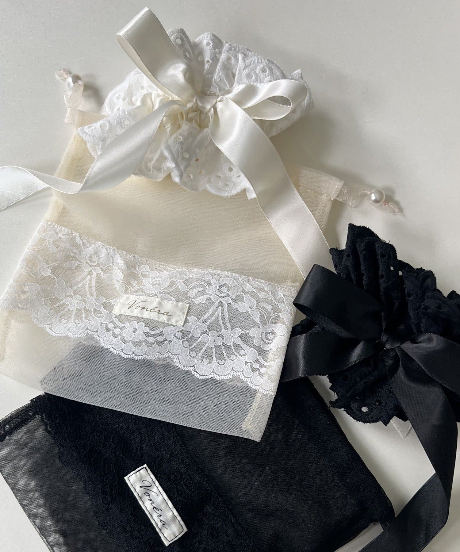 Lattice(ラティス) 【5/4 11:00~販売開始】【keeco企画】【WEB限定】シアー巾着ポーチ