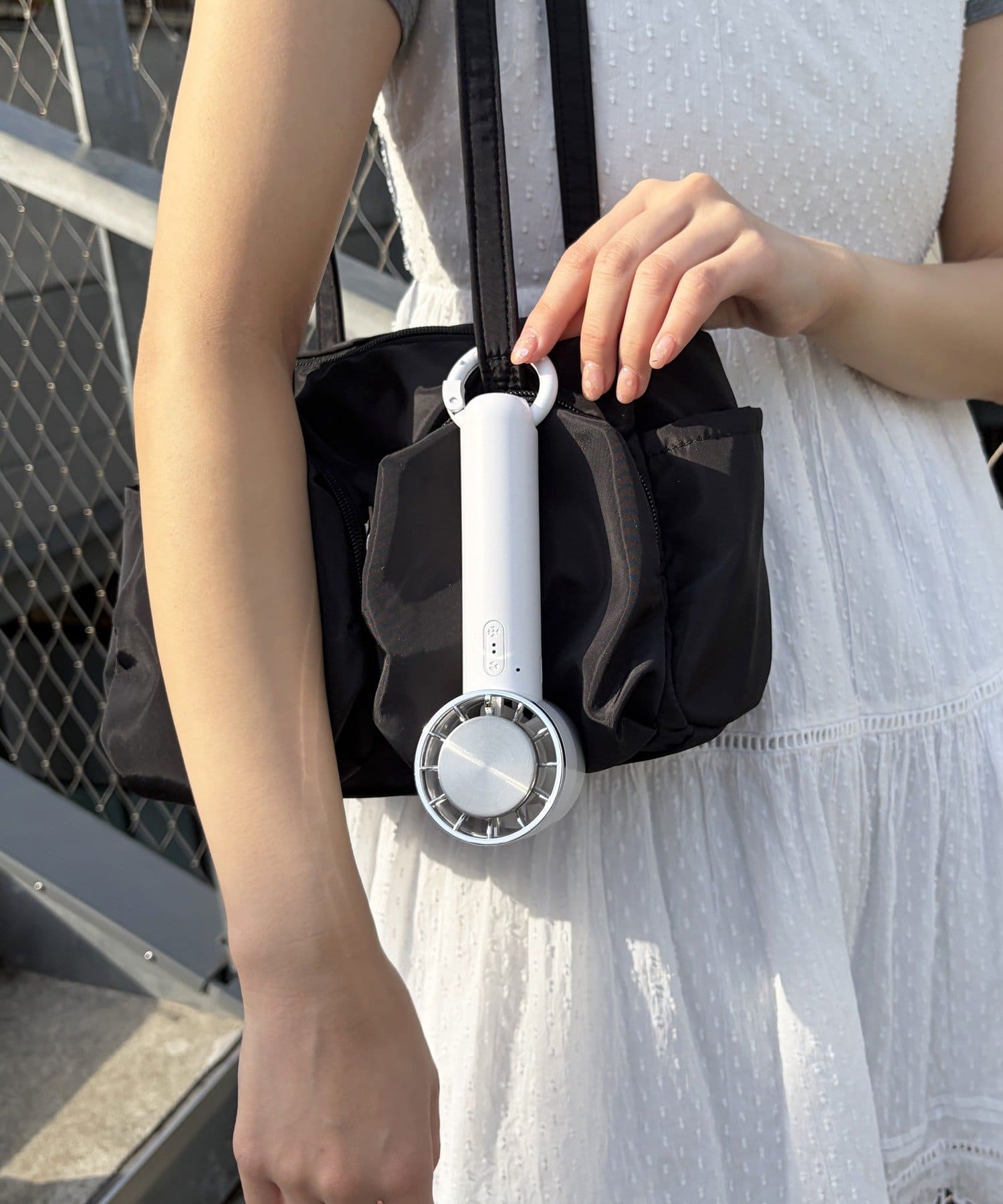 Lattice(ラティス) ペルチェクールハンディファン