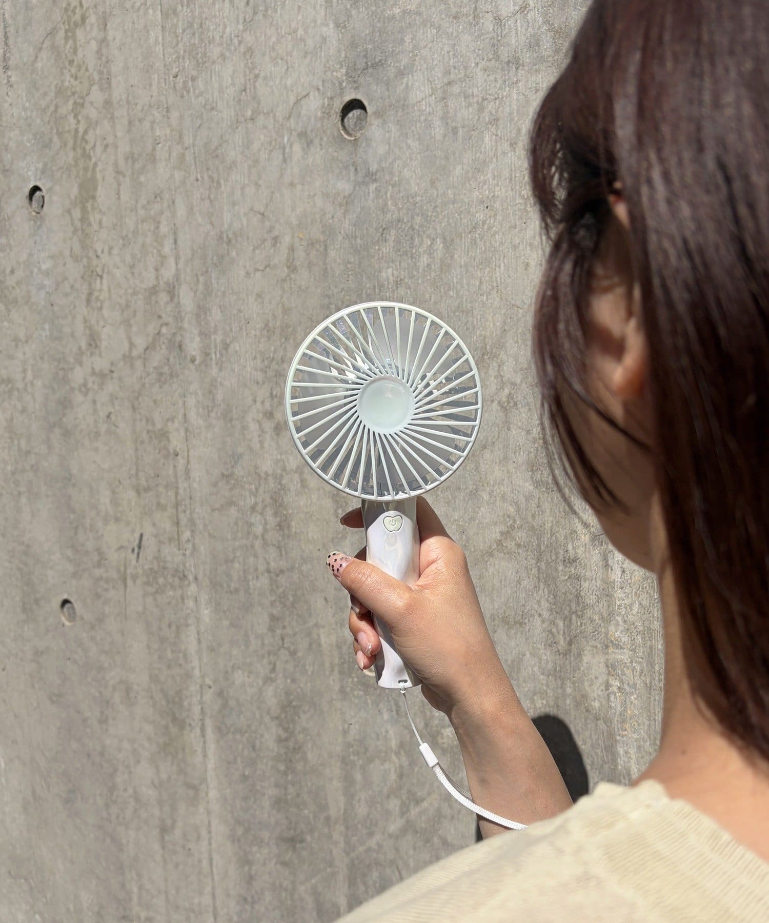 Lattice(ラティス) ウェーブハンドルハンディファン