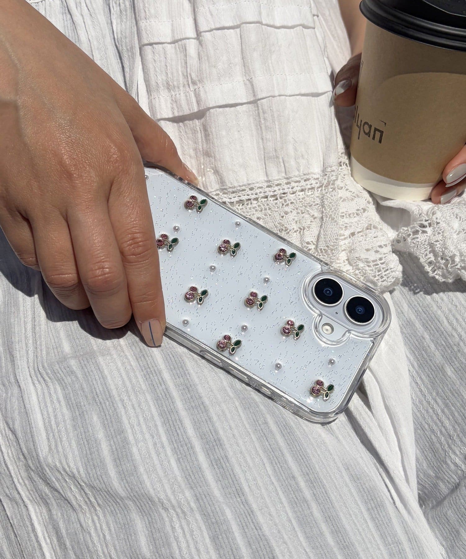 Lattice(ラティス) モチーフスマホケース(iPhone17)