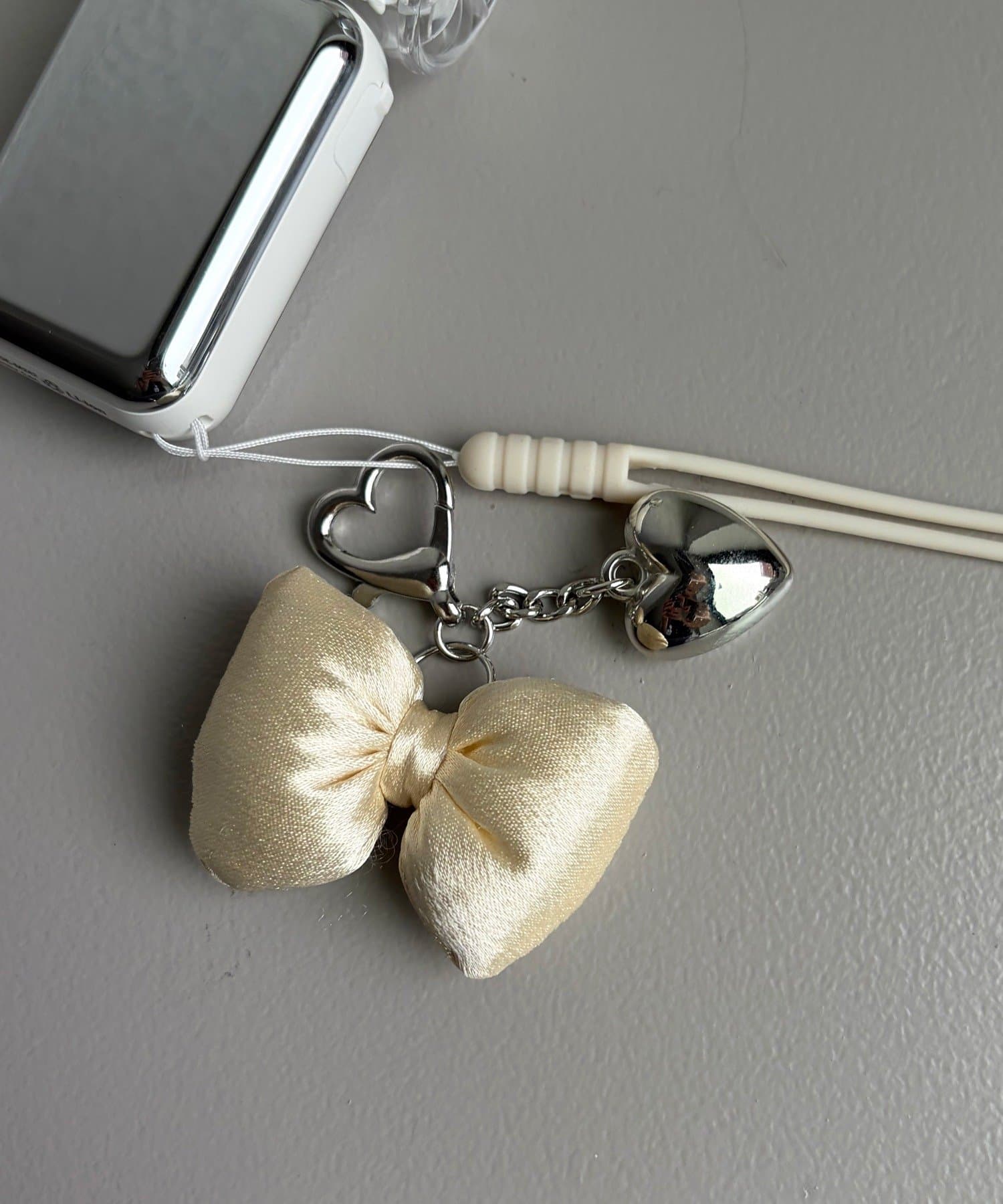 Lattice(ラティス) クッションリボンミニチャーム