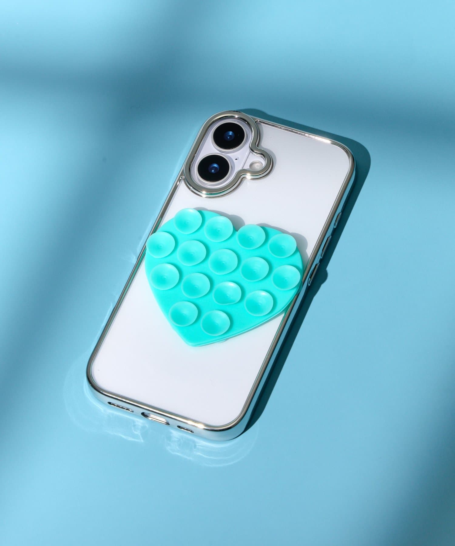 Lattice(ラティス) シリコンハートスマホホルダー