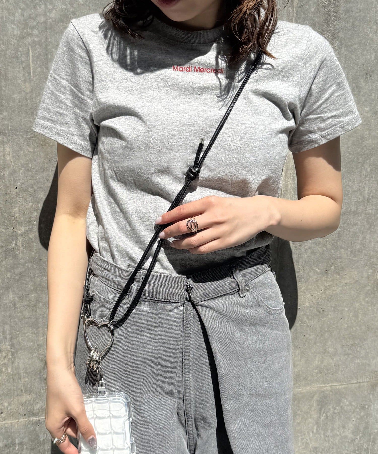 Lattice(ラティス) エコレザーハートマルチショルダー