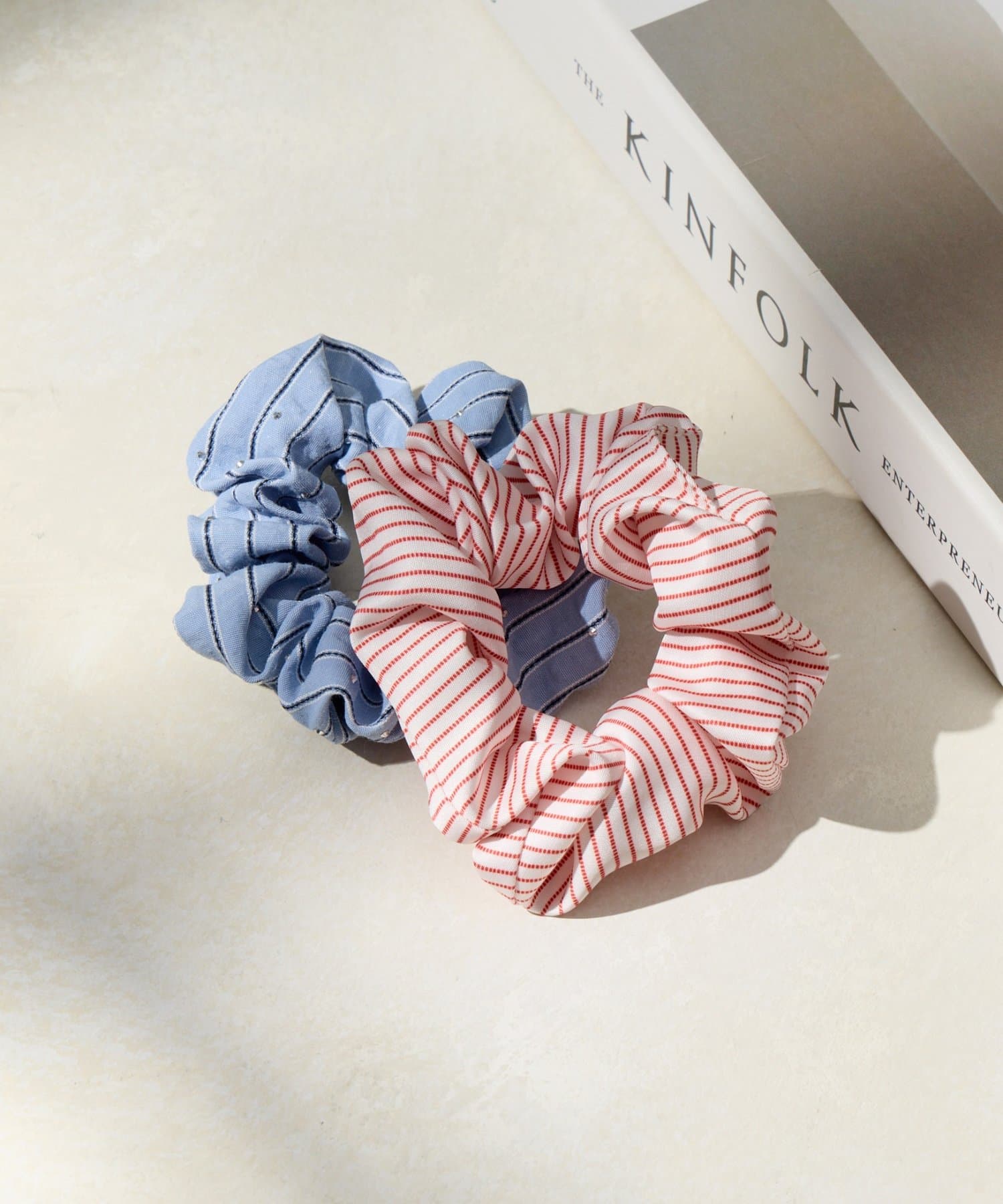 Lattice(ラティス) 柄シュシュセット(2P)