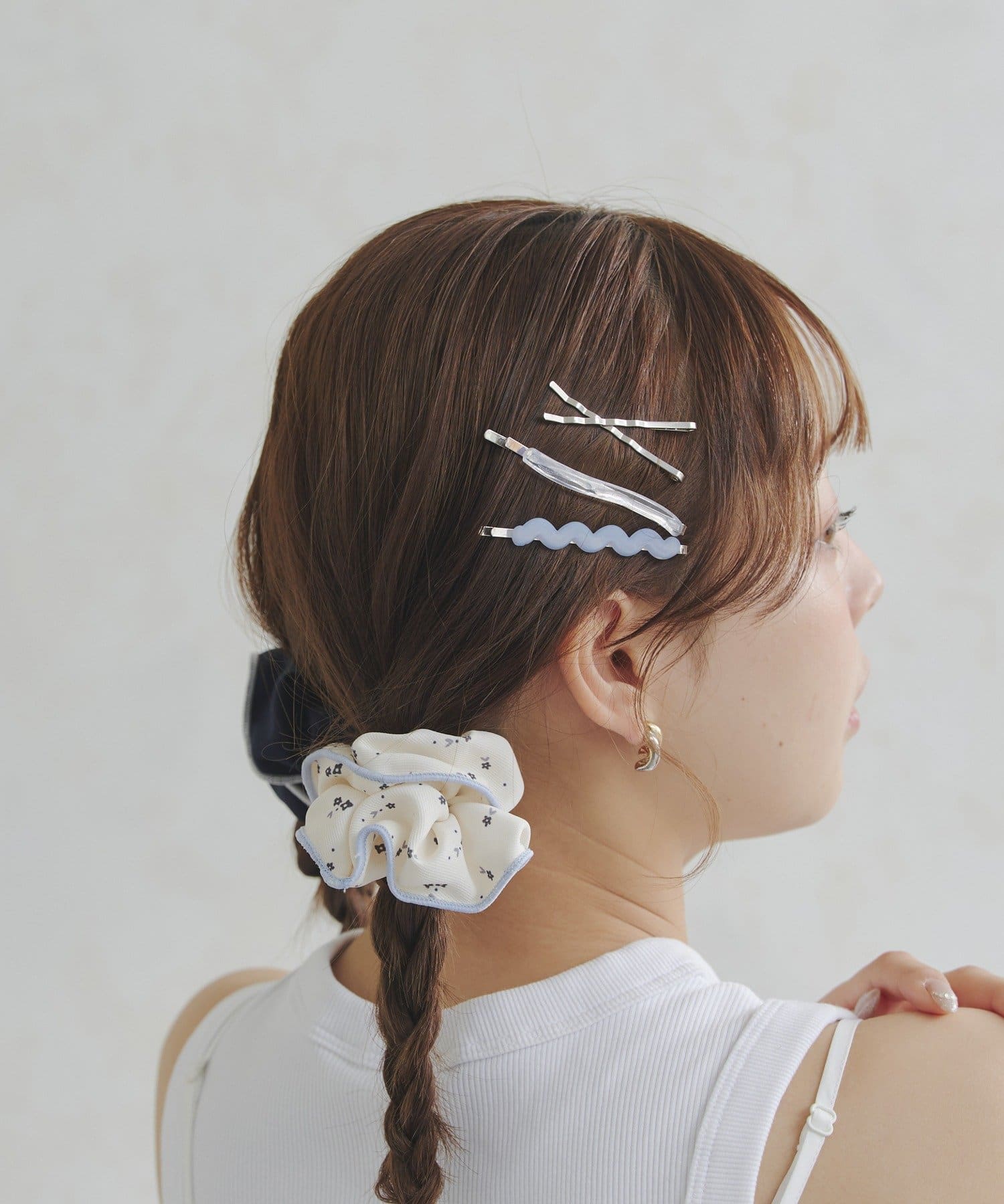 Lattice(ラティス) 柄シュシュセット(2P)