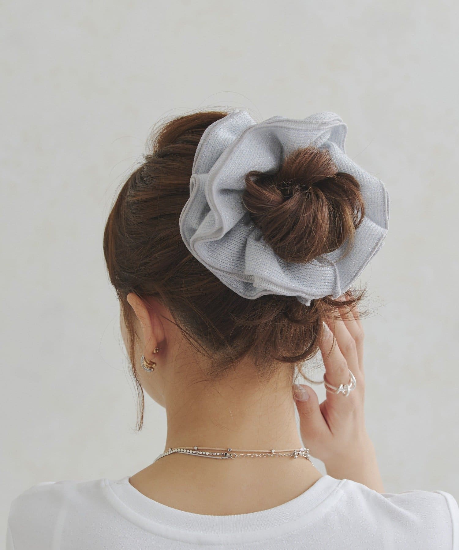 Lattice(ラティス) ラメニットシュシュ