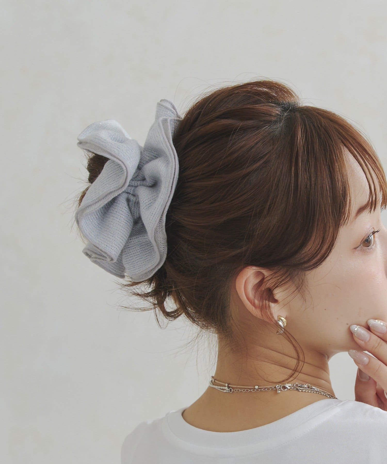 Lattice(ラティス) ラメニットシュシュ