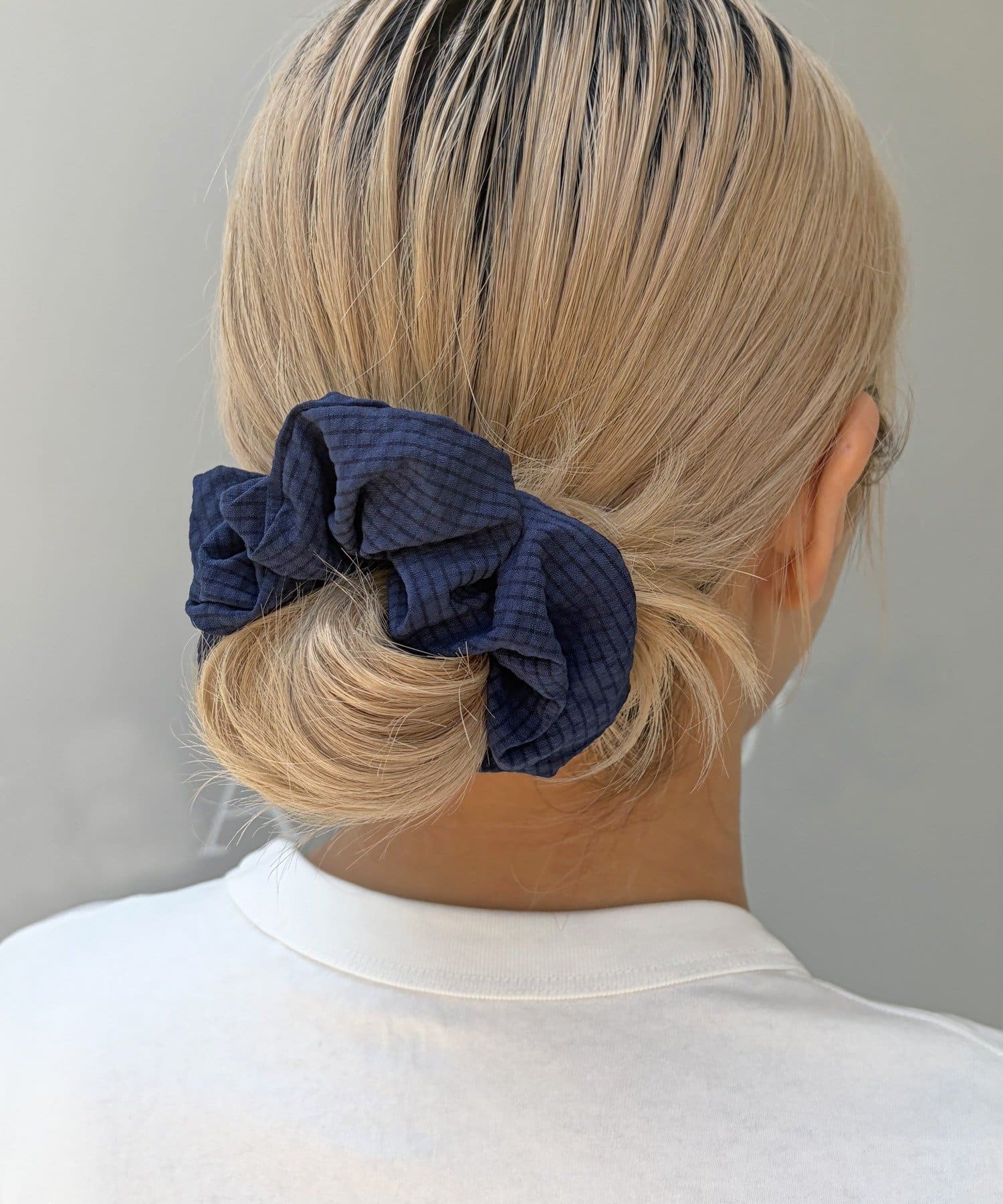 Lattice(ラティス) チェックカラーシュシュ