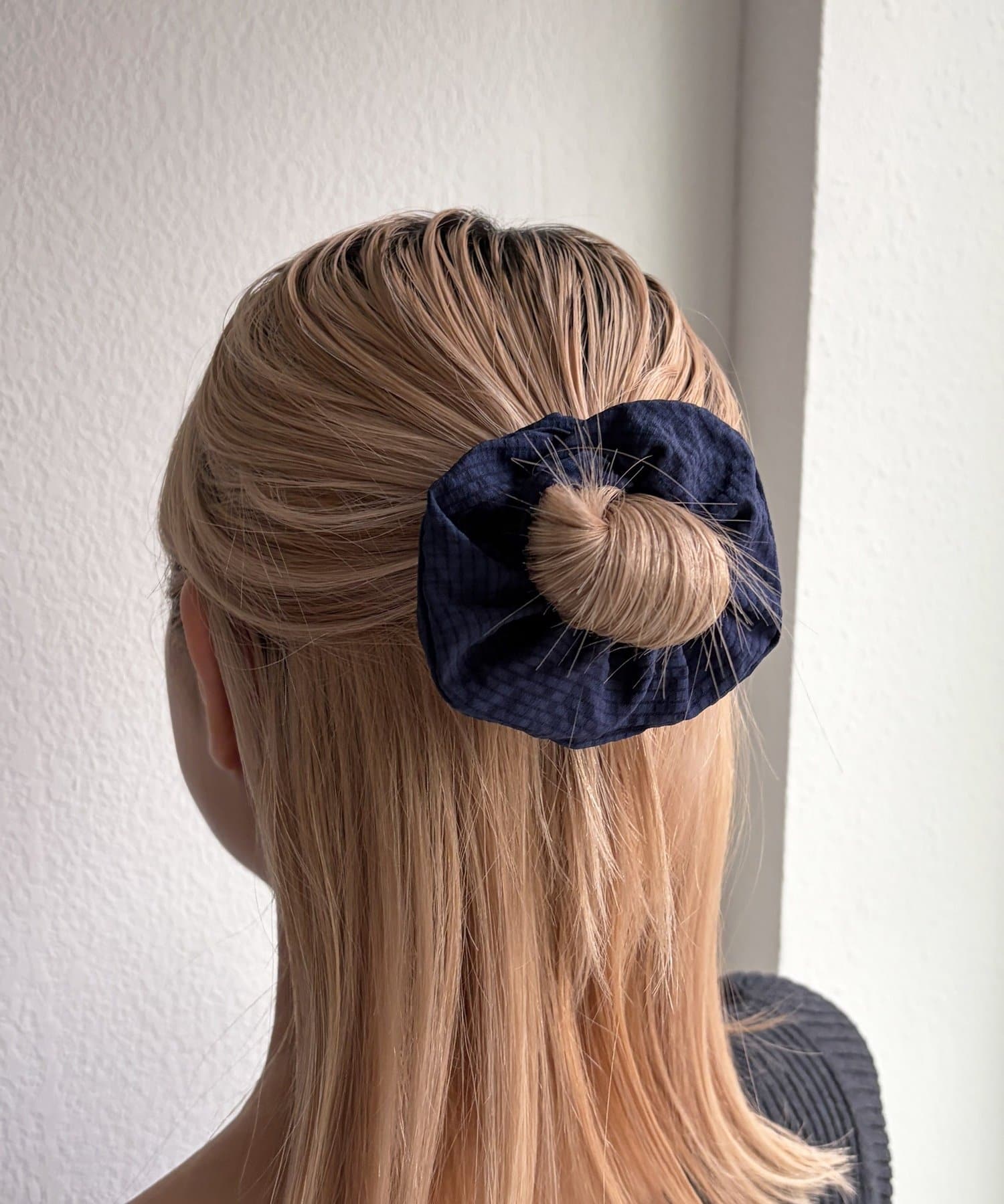 Lattice(ラティス) チェックカラーシュシュ