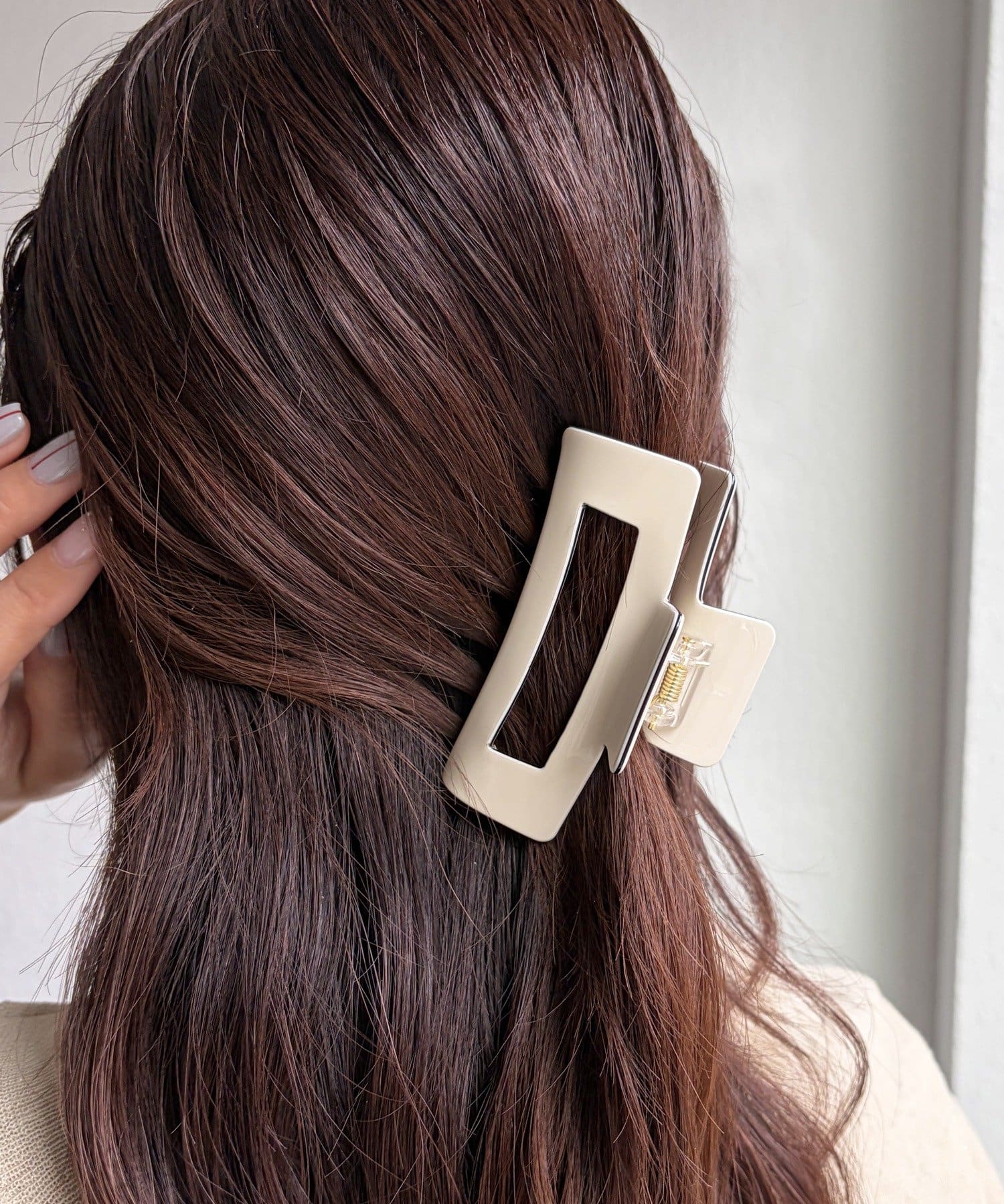 Lattice(ラティス) バイカラースクエアクリップ