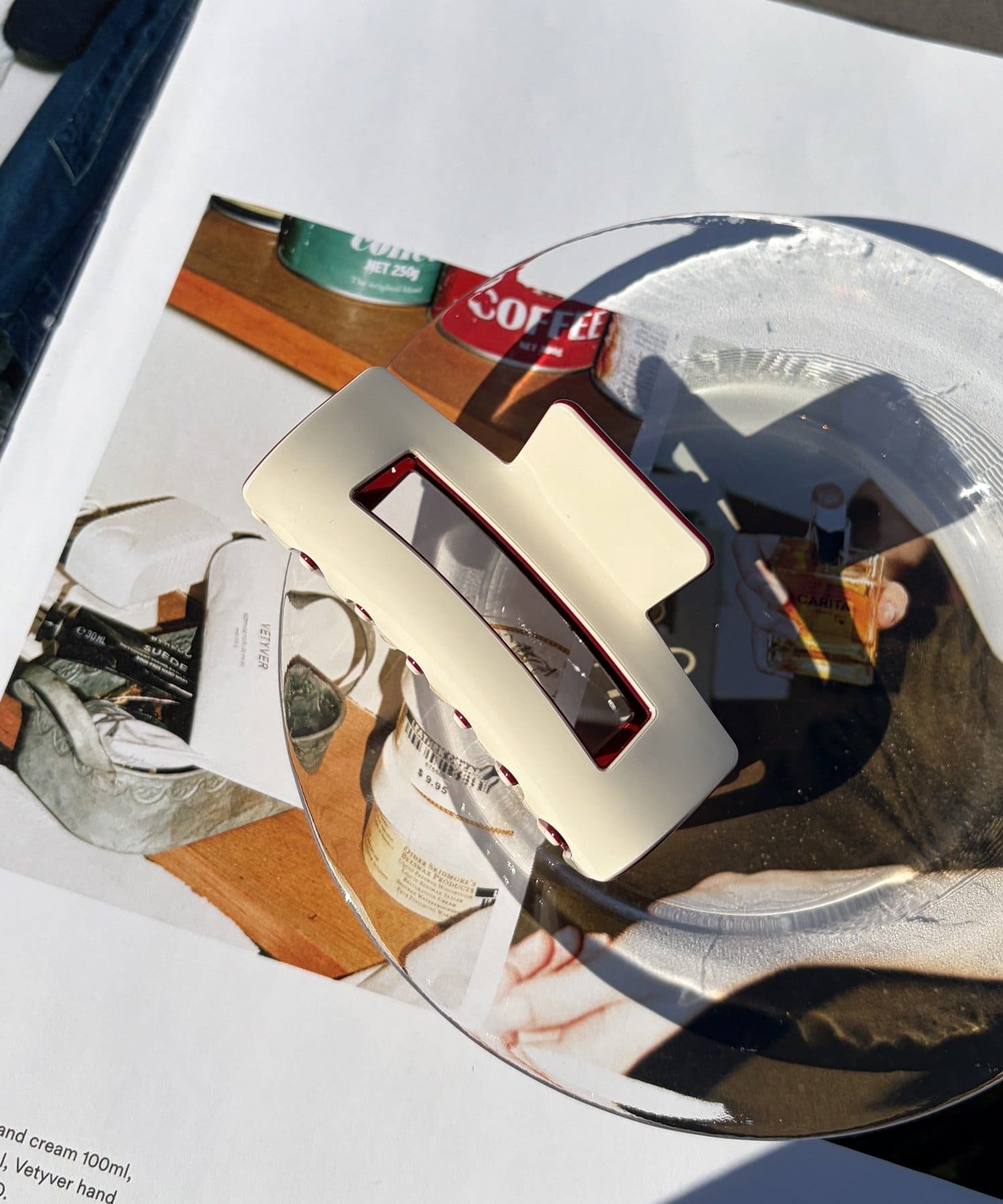 Lattice(ラティス) バイカラースクエアクリップ