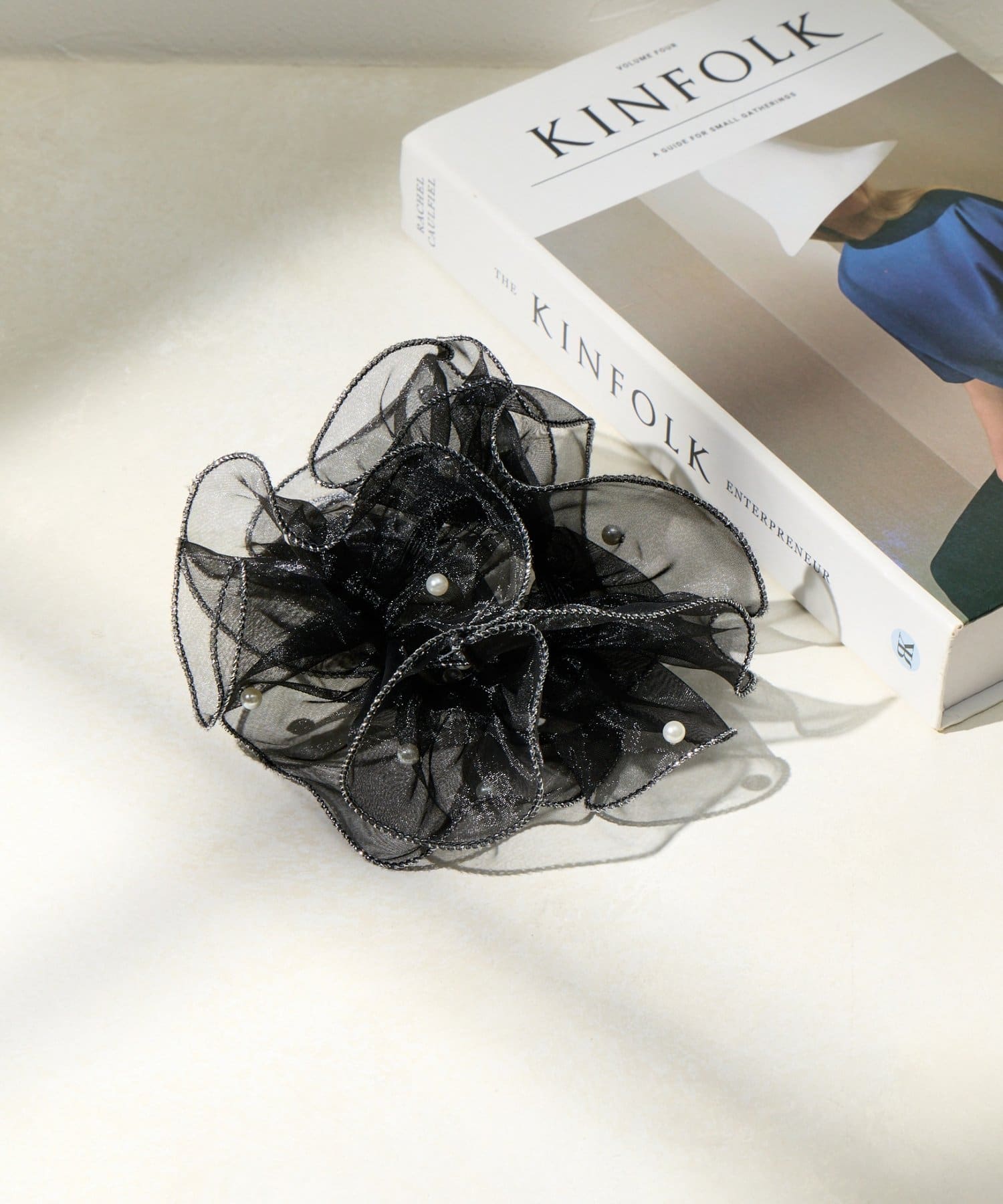 Lattice(ラティス) パール付きシアーシュシュ