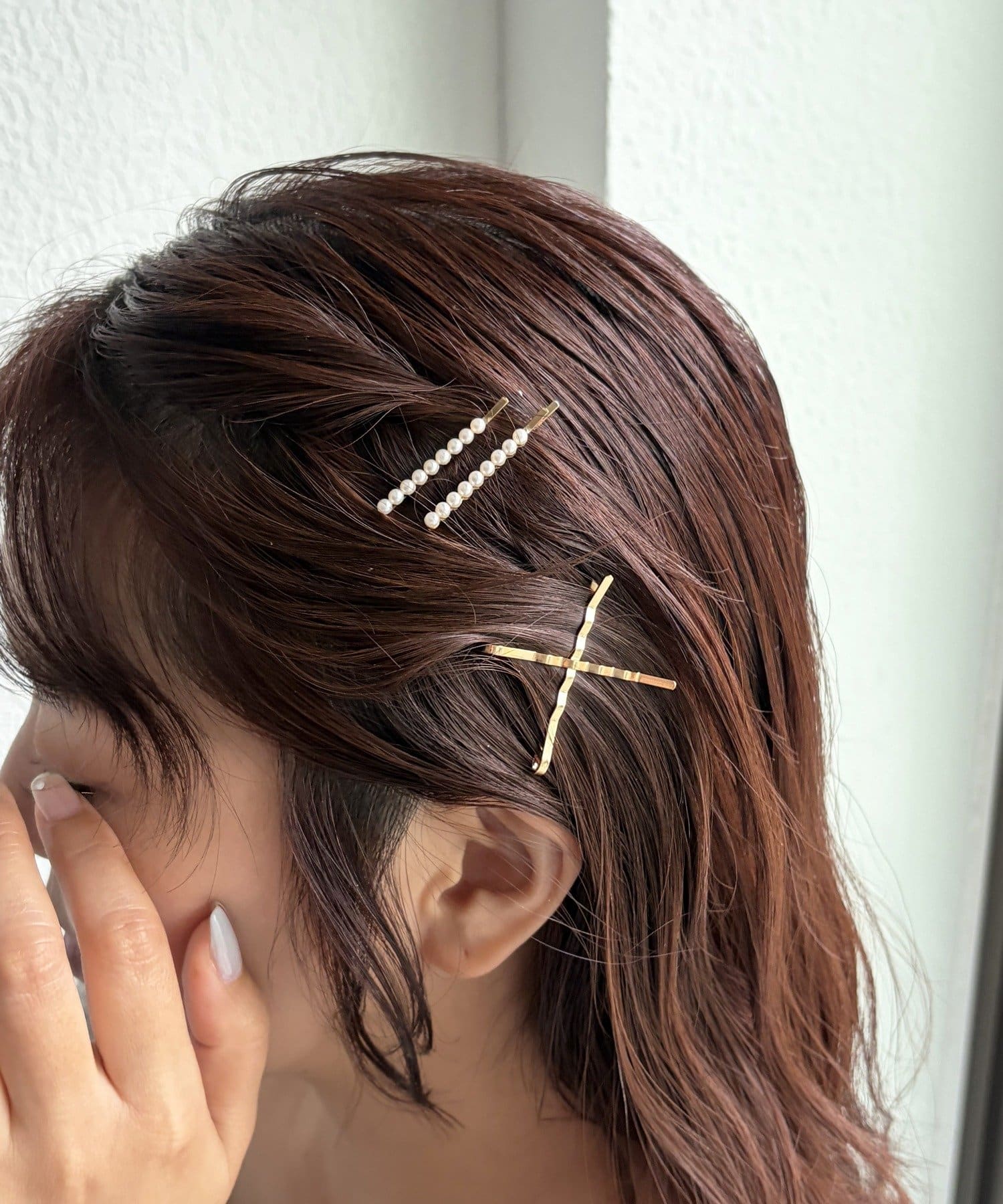 Lattice(ラティス) パールヘアピンセット(4P)