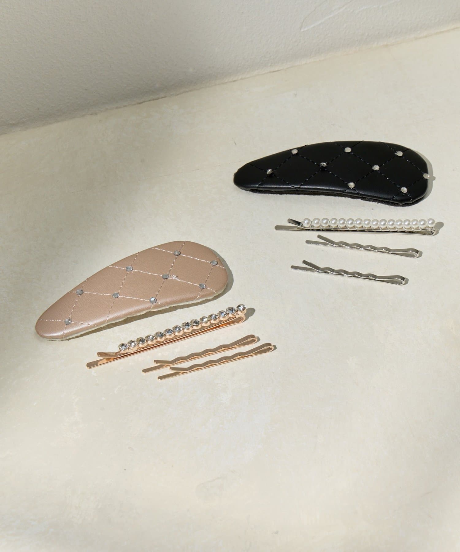 Lattice(ラティス) キルティングパッチンピンセット(4P)