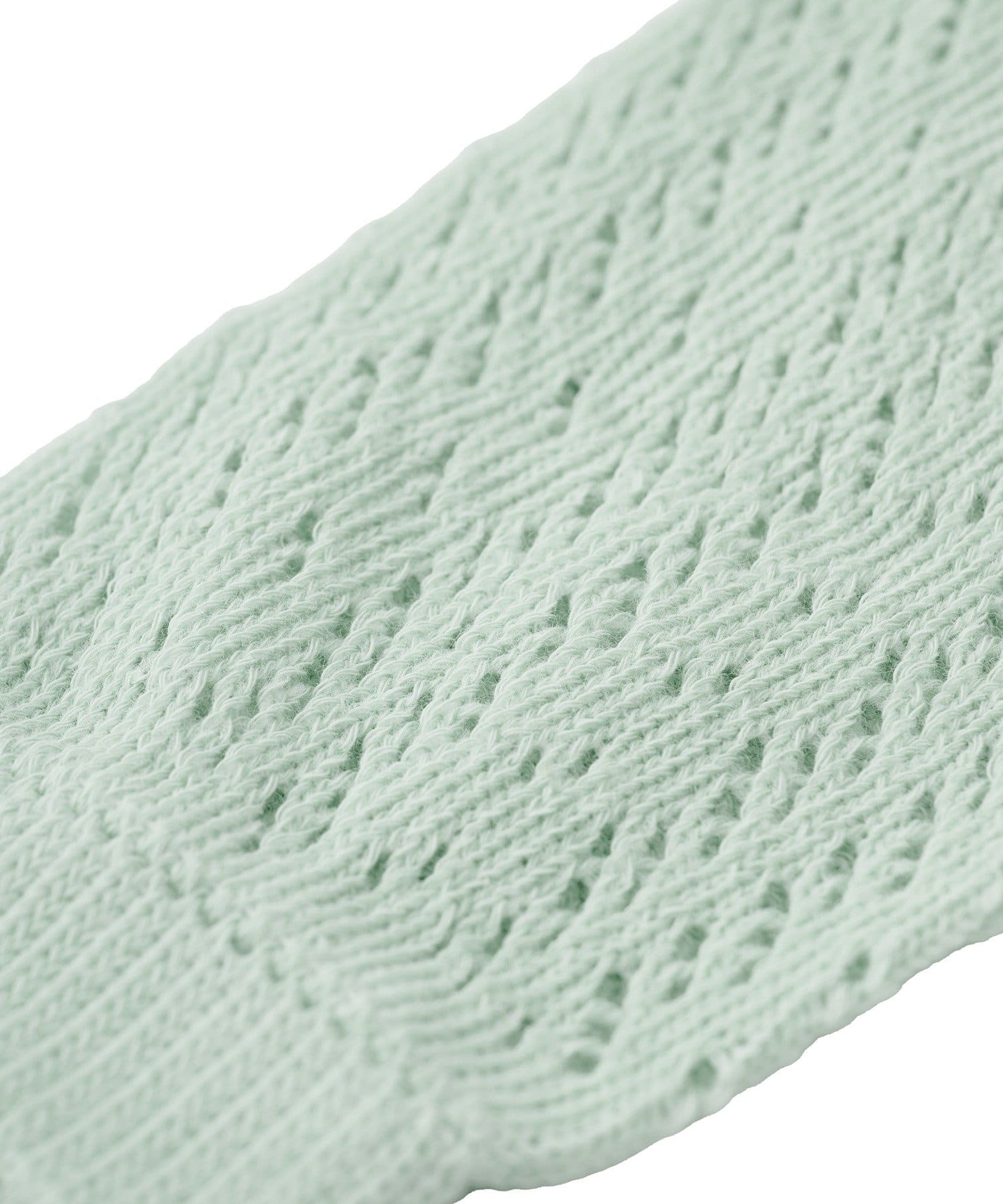 3COINS(スリーコインズ) レース編みレッグウォーマー