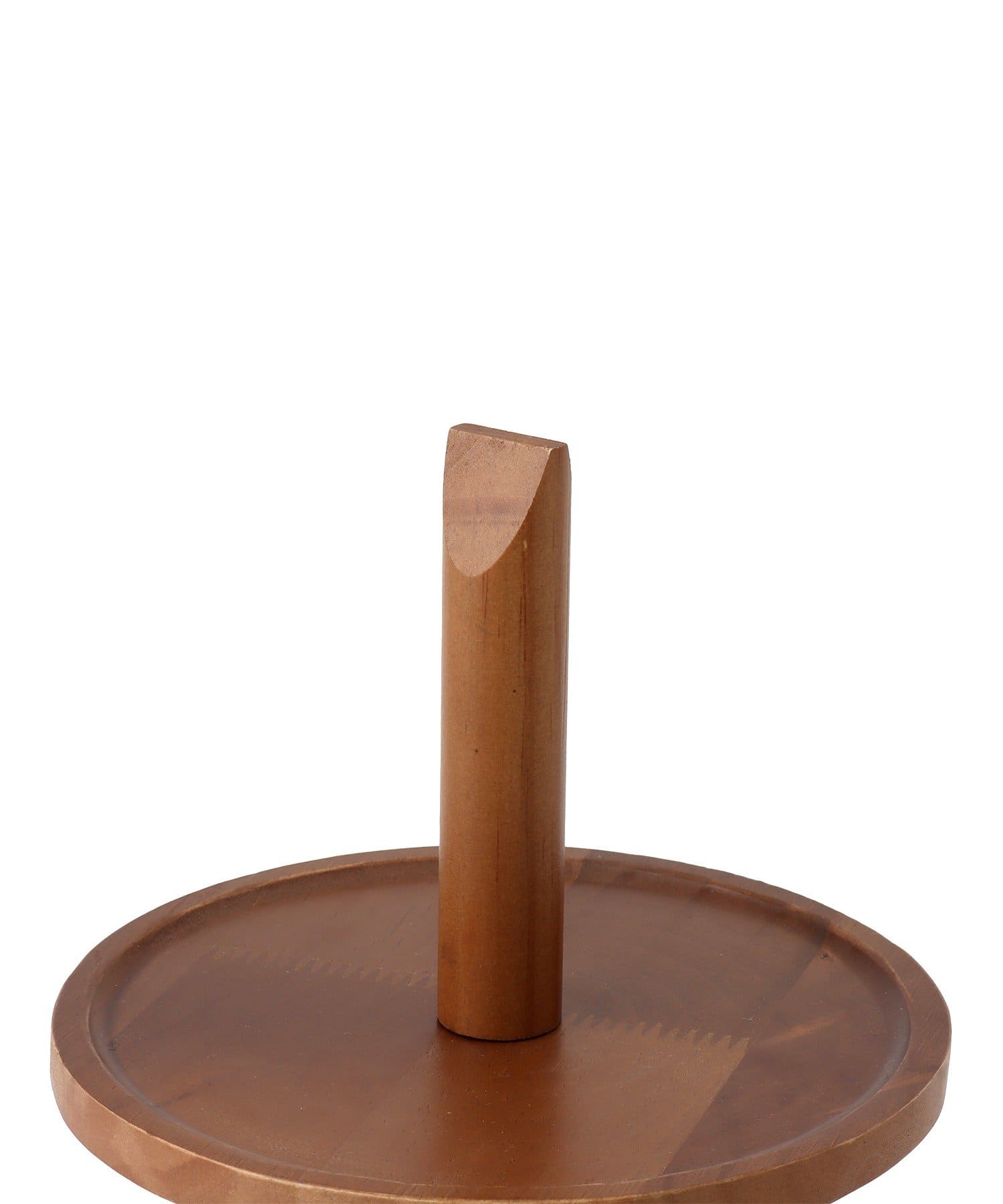 3COINS(スリーコインズ) 木製回転トレイ2段／KITINTO