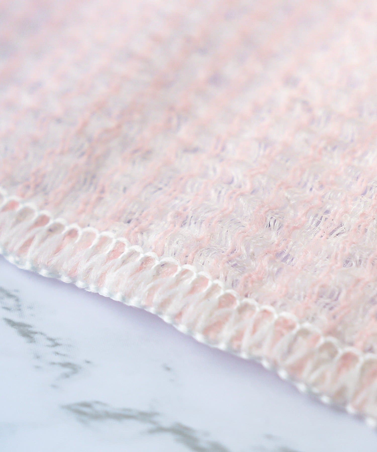 3COINS(スリーコインズ) ソフト&ハード洗い分けボディタオル