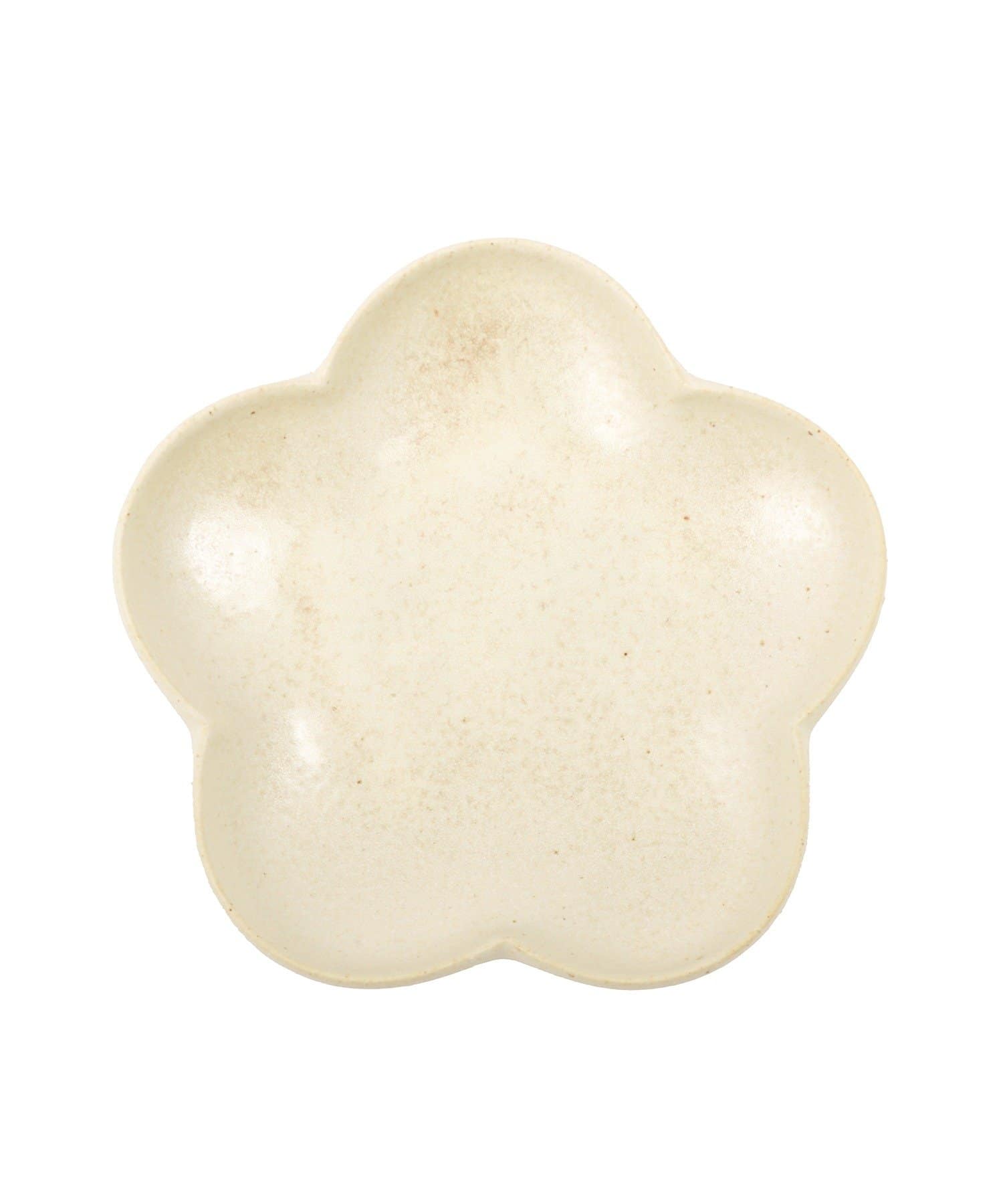 3COINS(スリーコインズ) 花形深皿：20cm