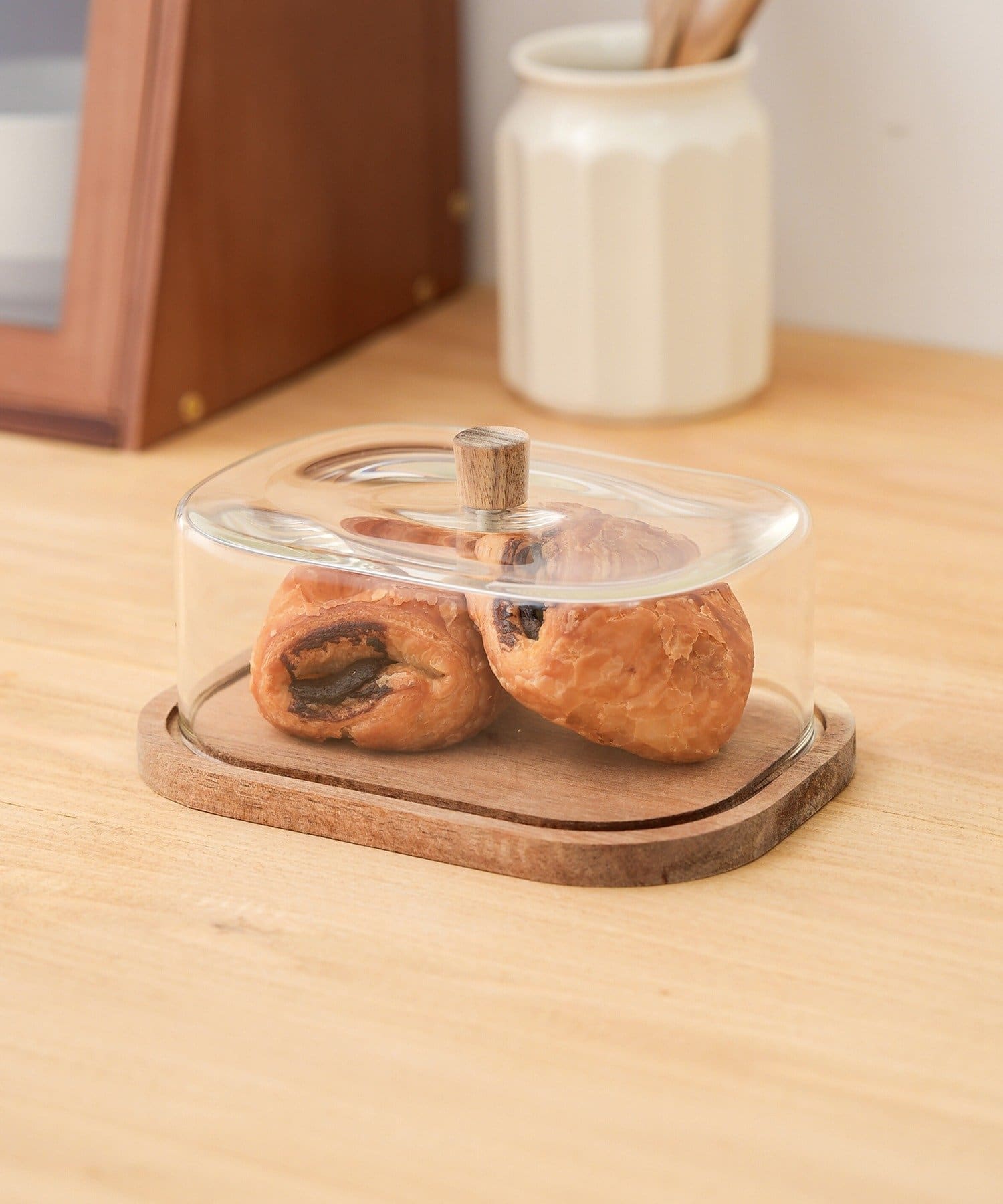 3COINS(スリーコインズ) ガラスバターケース／KITINTO