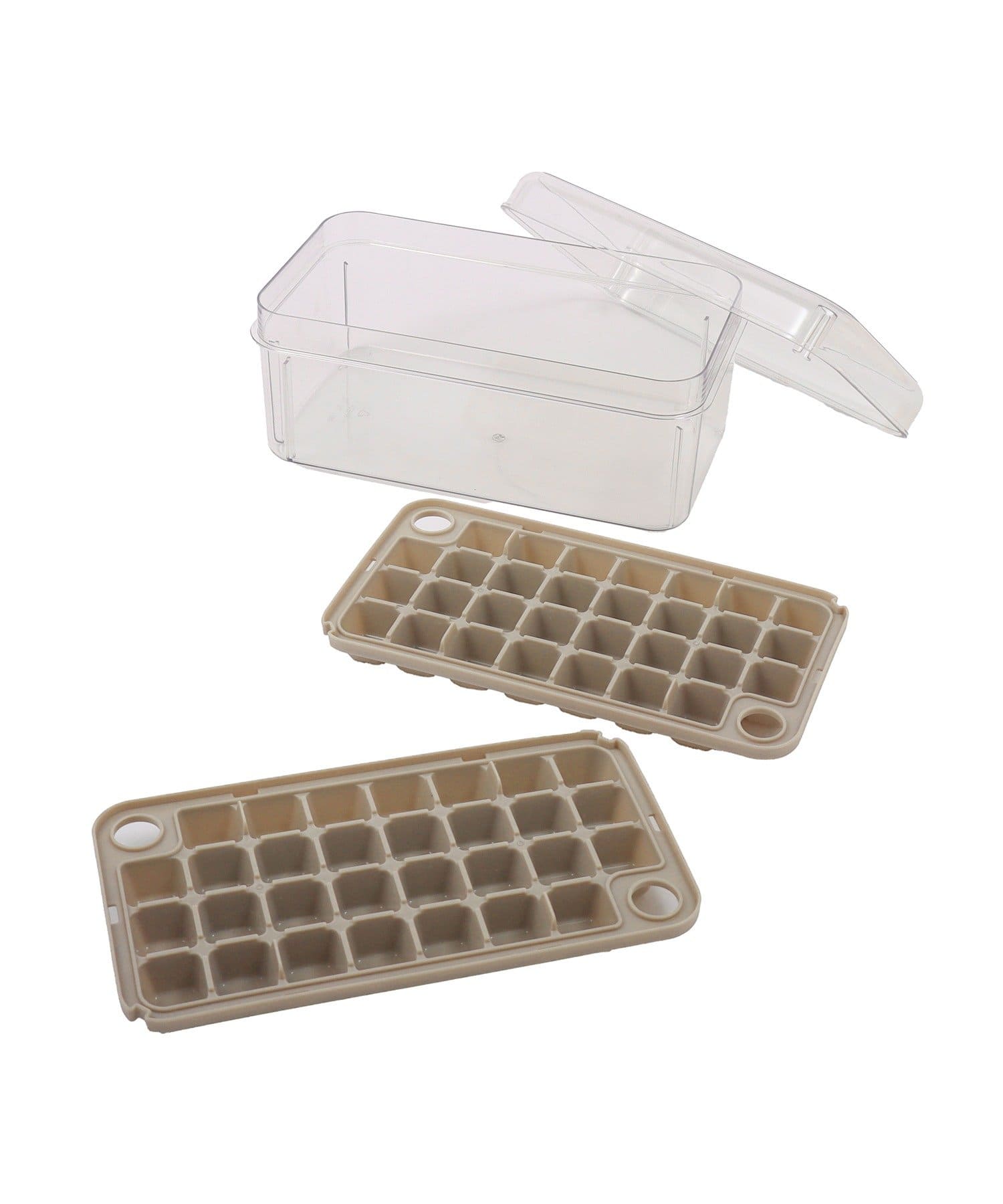 3COINS(スリーコインズ) 《去年より倍に！》ワンプッシュ製氷器／KITINTO