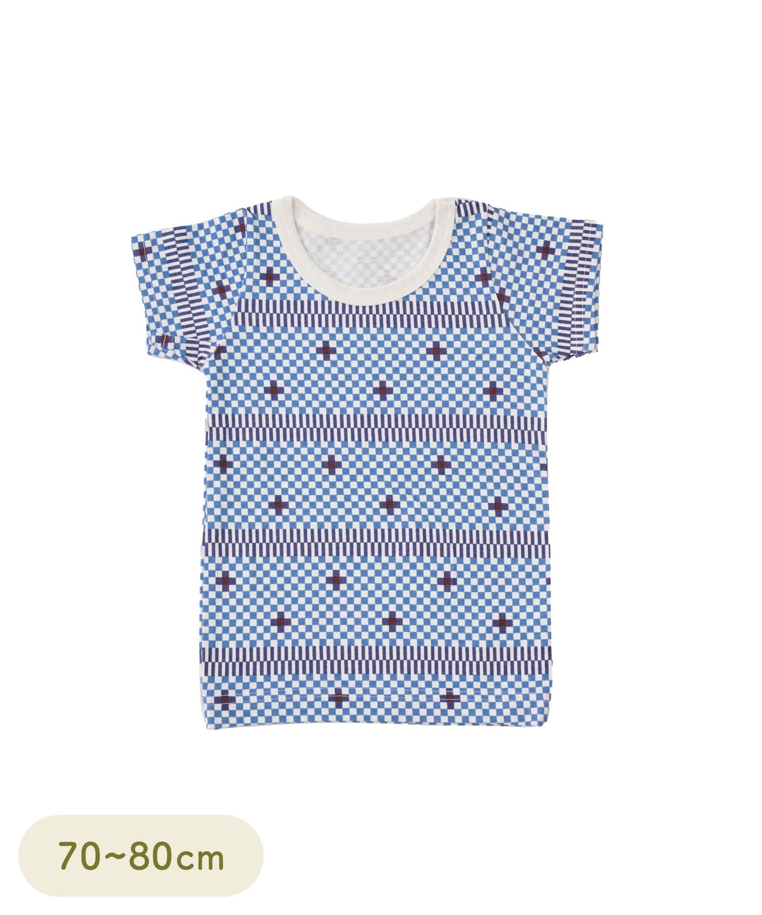 3COINS(スリーコインズ) プリントT：70～80cm