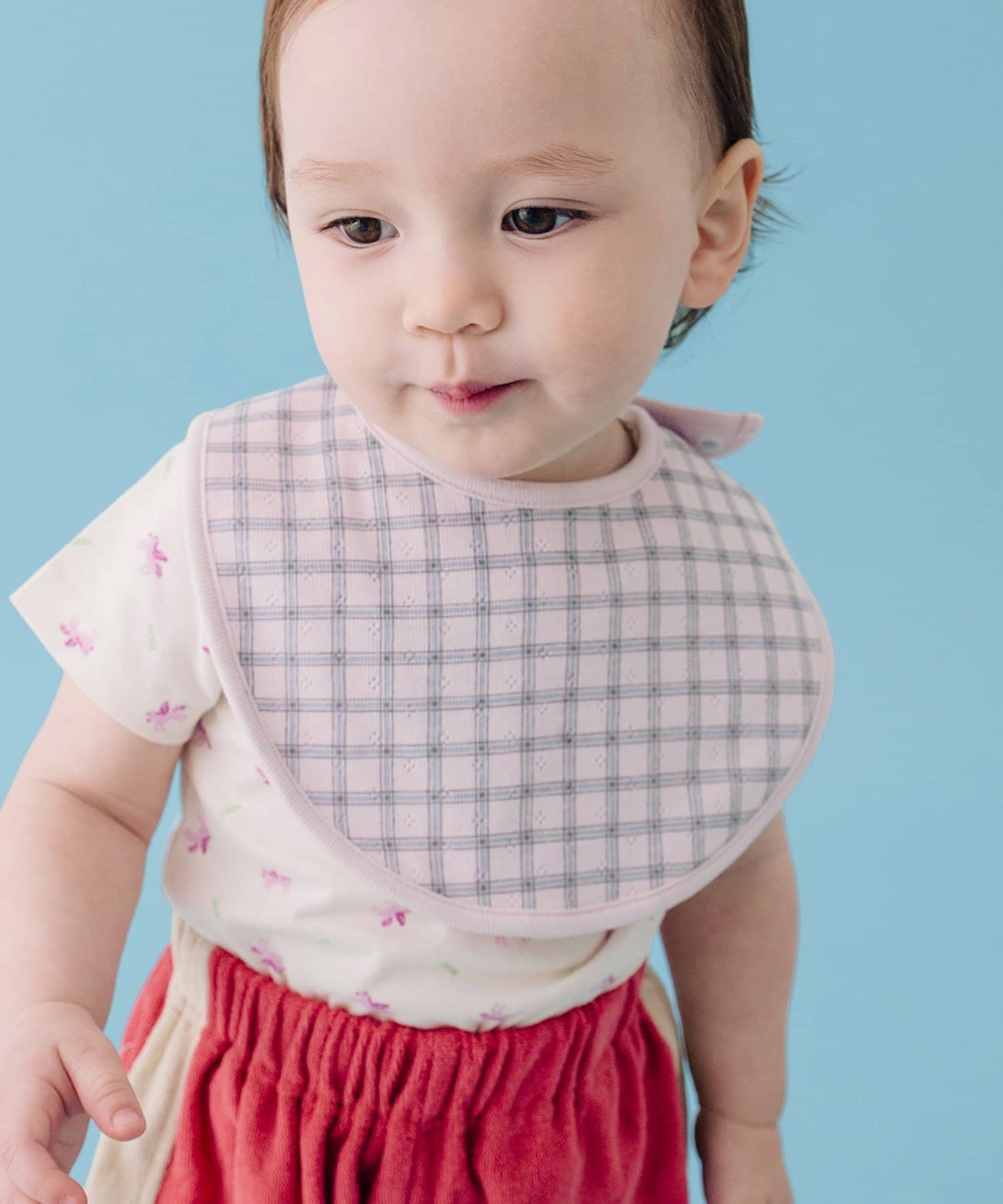 3COINS(スリーコインズ) 防水シート入り針抜きスタイ