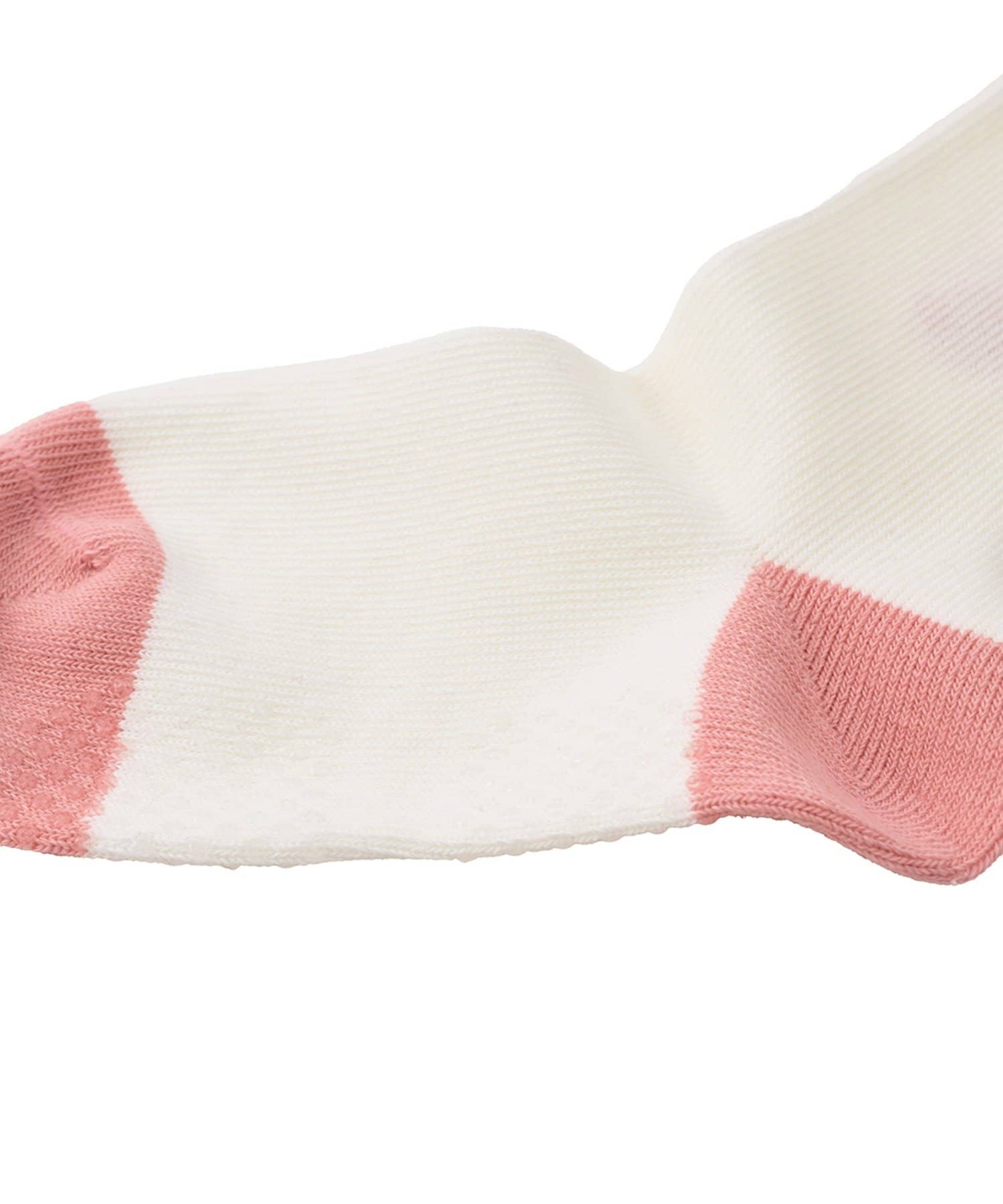 3COINS(スリーコインズ) フラワー2足セットソックス