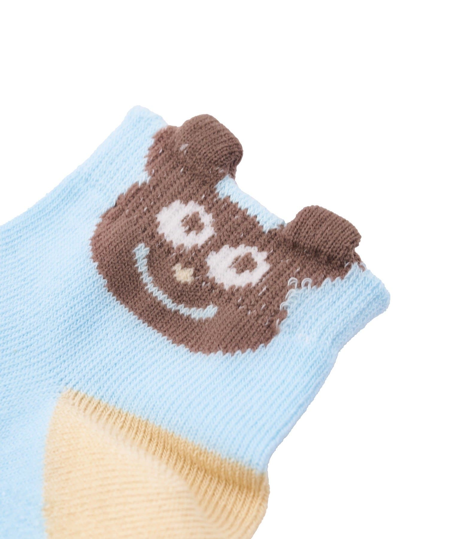 3COINS(スリーコインズ) アニマル2足セットソックス