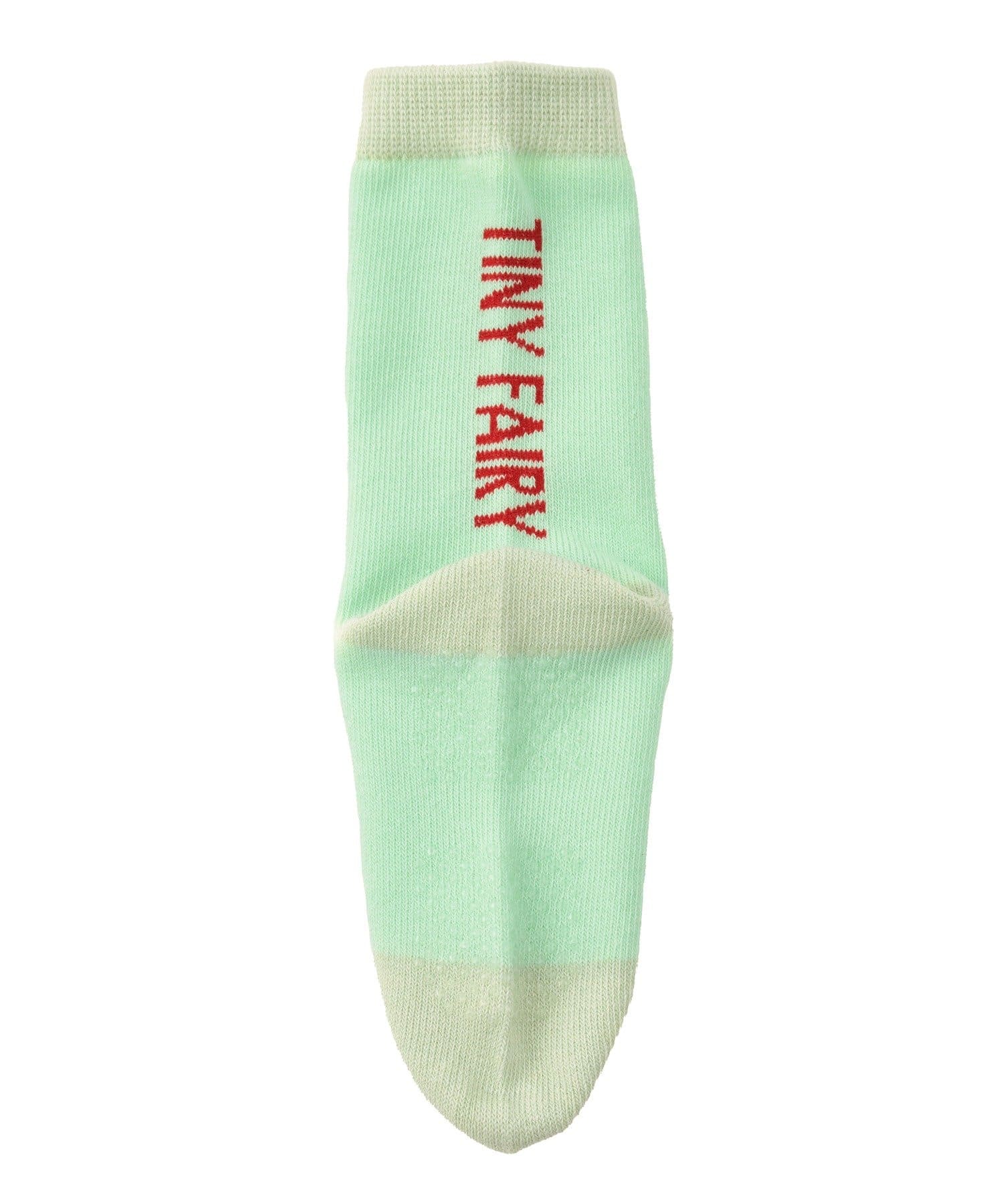 3COINS(スリーコインズ) ロゴ2足セットソックス