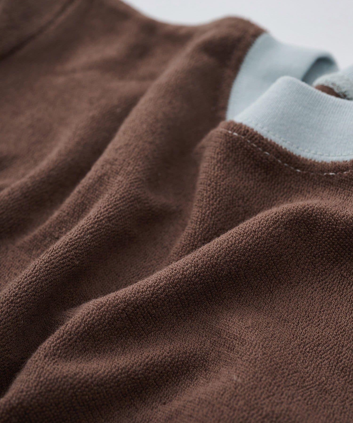 3COINS(スリーコインズ) パイル半袖ロンパース：70～80cm