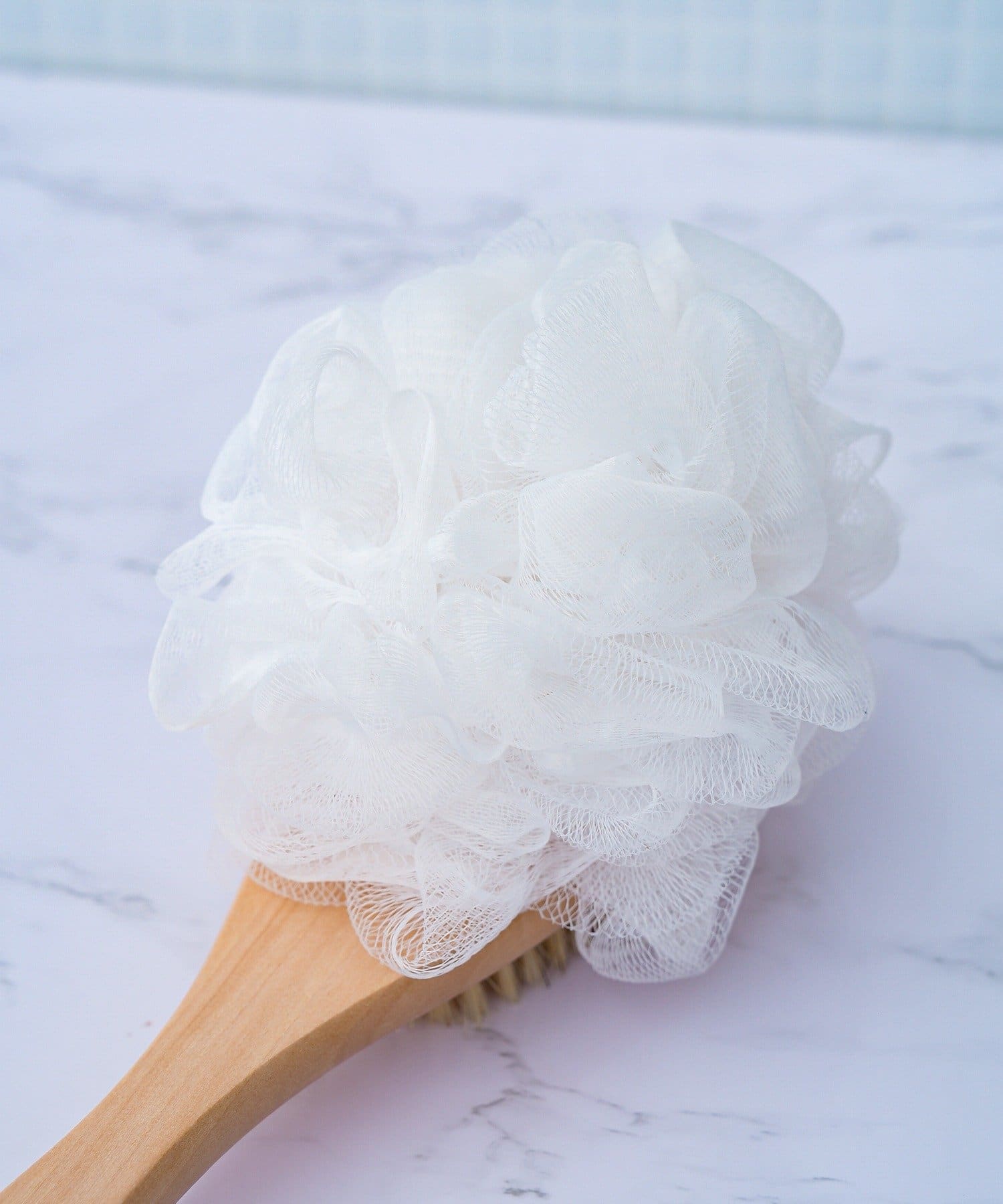 3COINS(スリーコインズ) 両面ボディブラシハード＆ネット