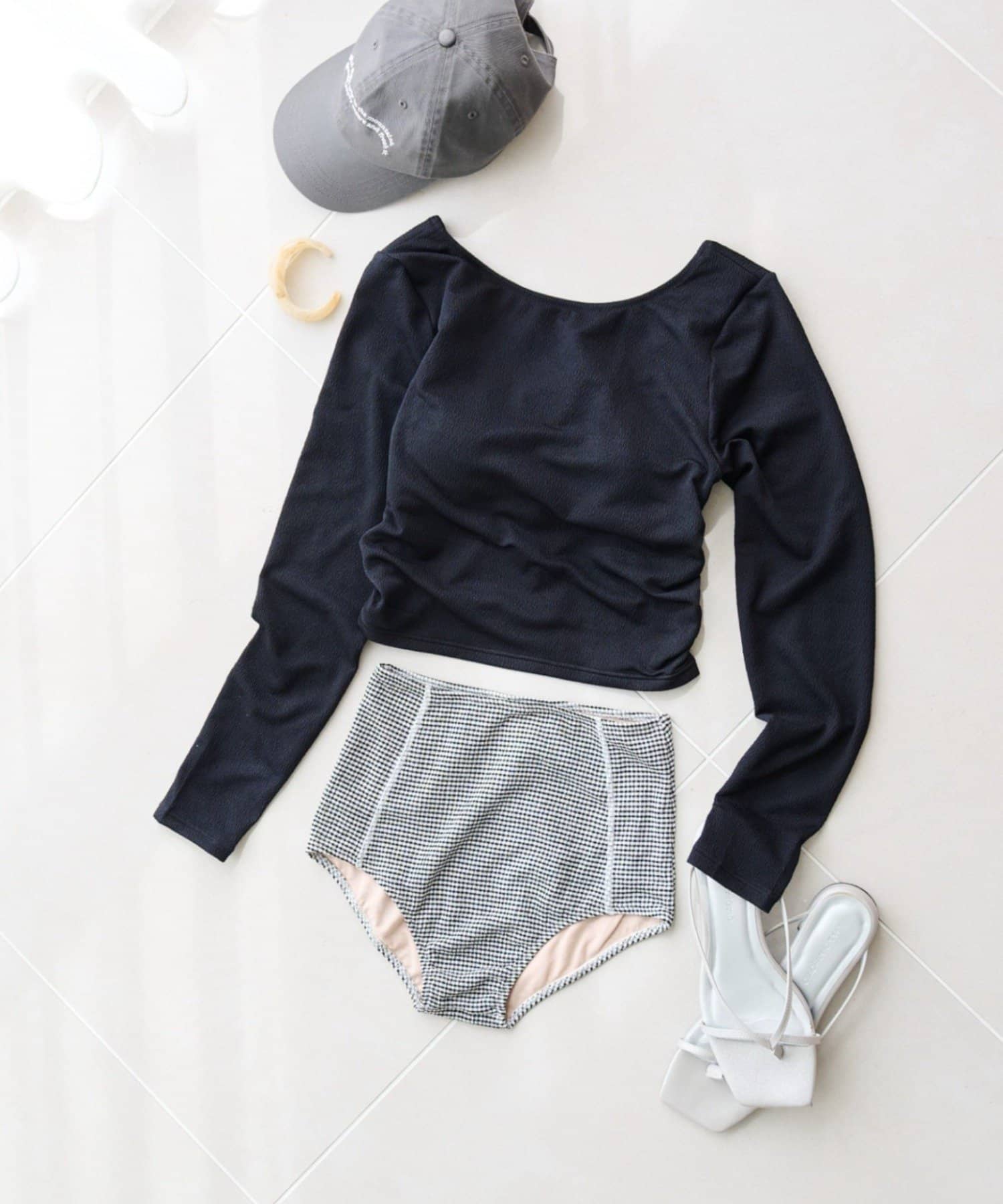 CIAOPANIC TYPY(チャオパニックティピー) 【willow】ギンガムチェックセパレートスイムウェア