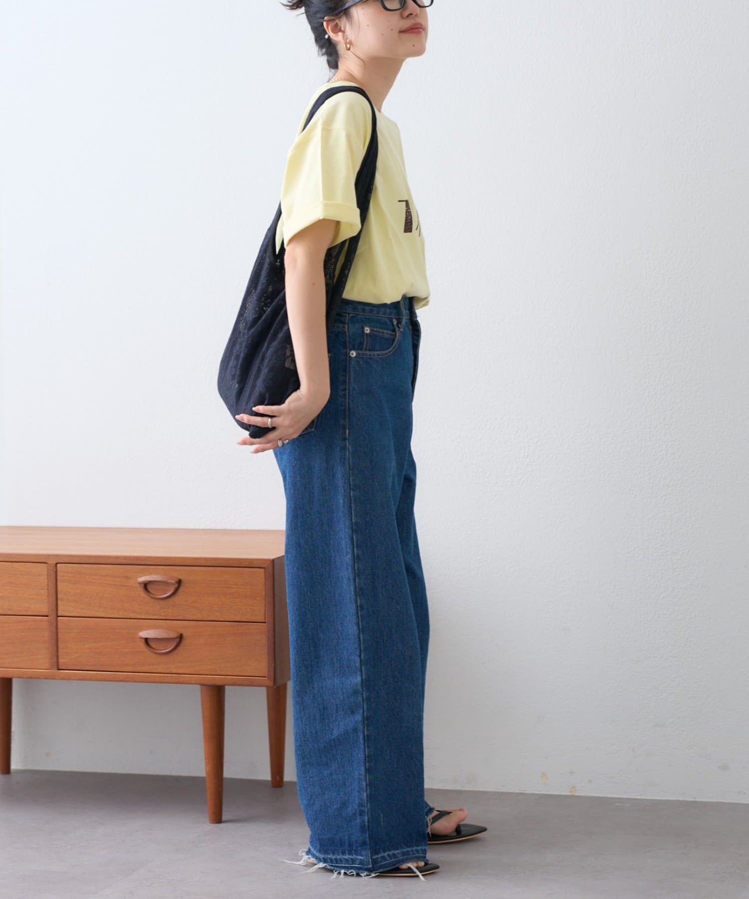 CIAOPANIC TYPY(チャオパニックティピー) かすれロゴプリントTee