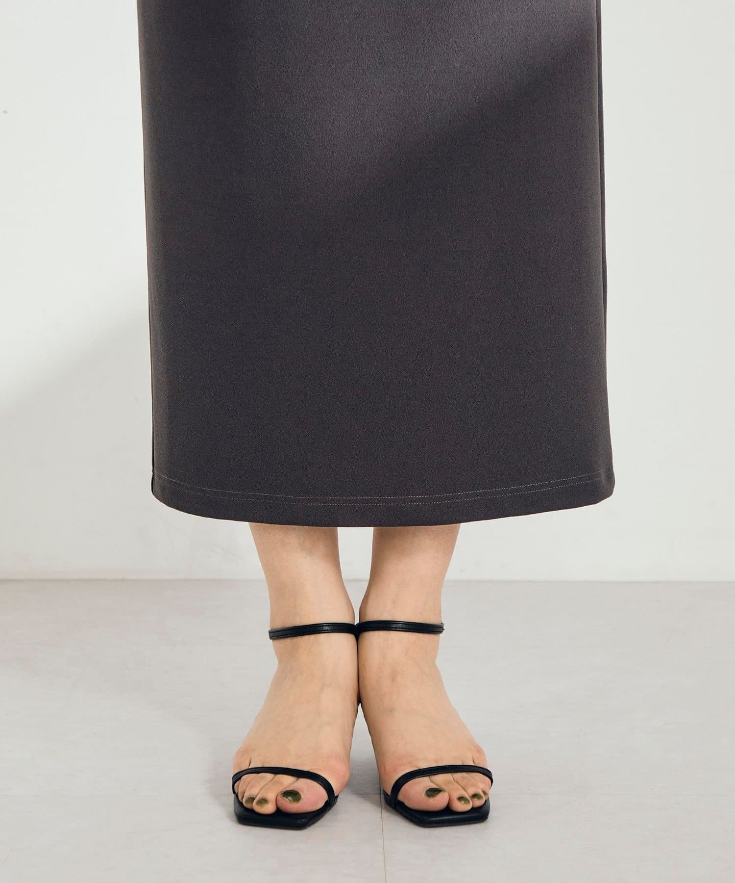 FREDY & GLOSTER(フレディ アンド グロスター) カットジョーゼットインゴムタイトスカート