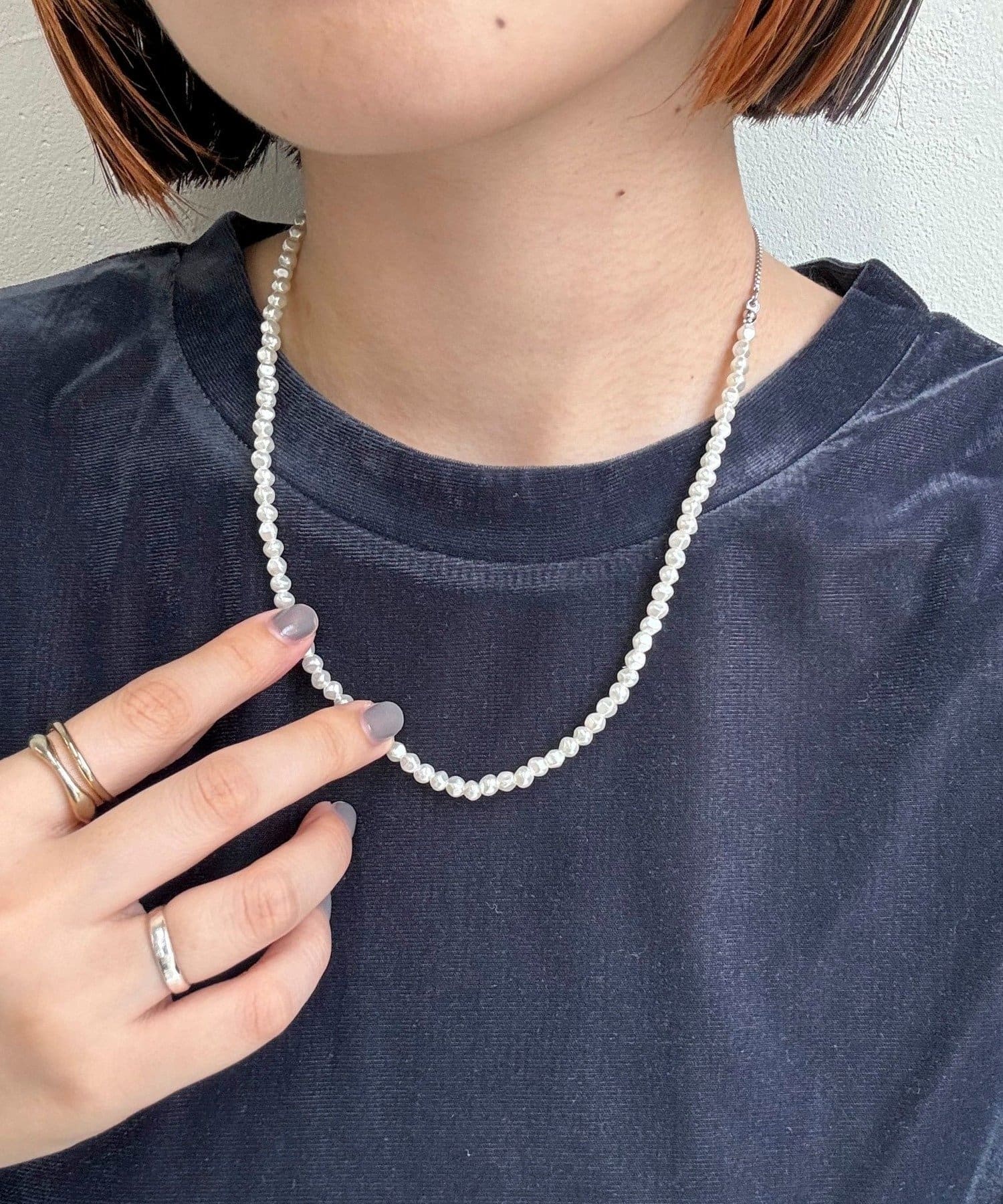 FREDY & GLOSTER(フレディ アンド グロスター) ランダムパールネックレス