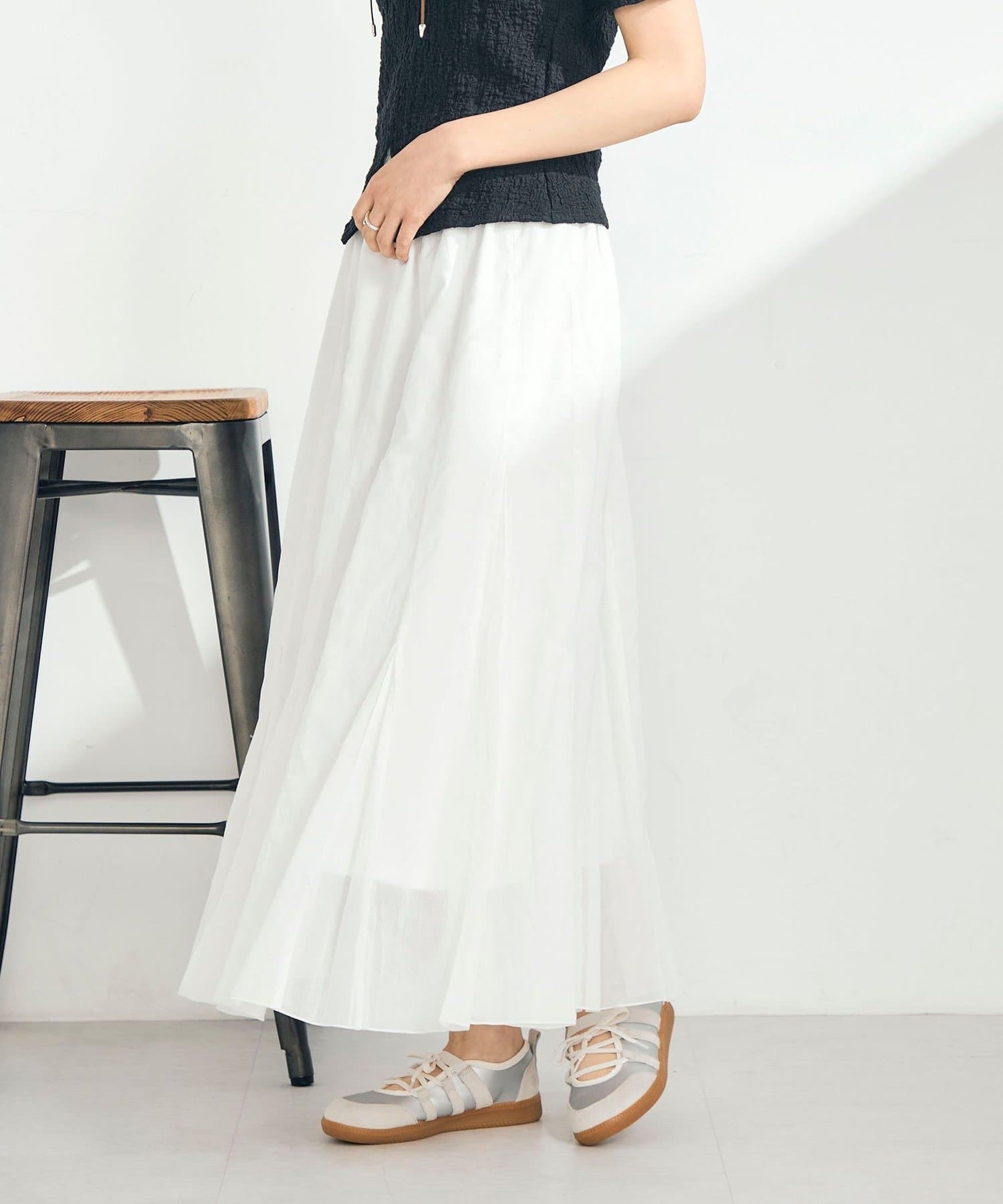 FREDY & GLOSTER(フレディ アンド グロスター) COTTONマチ付きギャザースカート