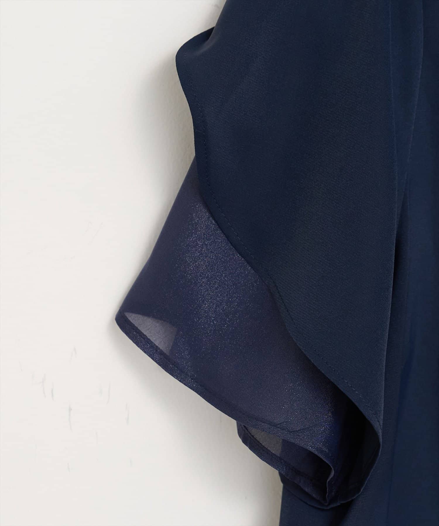 natural couture(ナチュラルクチュール) 肩リボンラッフルフレア袖ブラウス