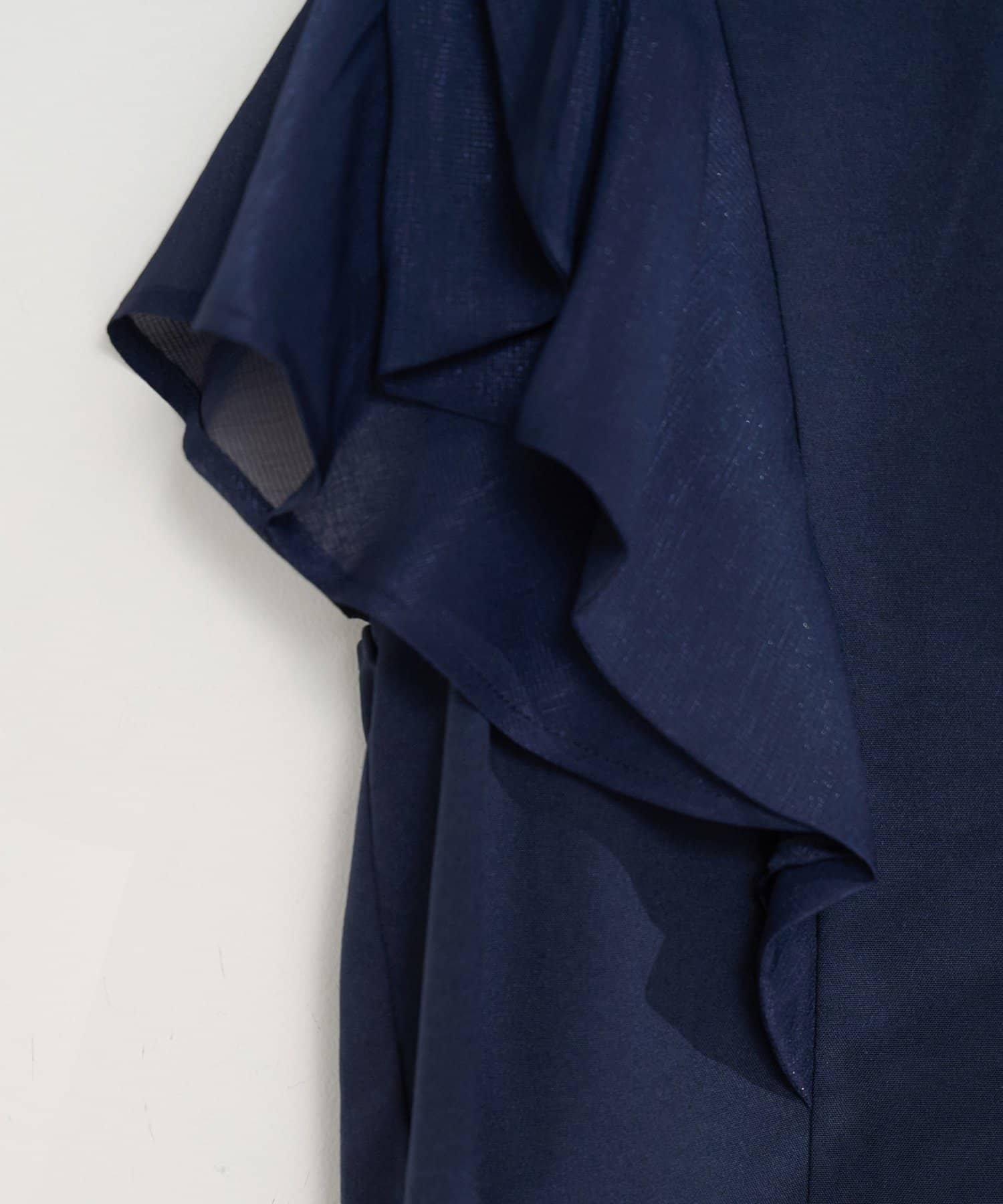 natural couture(ナチュラルクチュール) ショルダーリボンブラウス