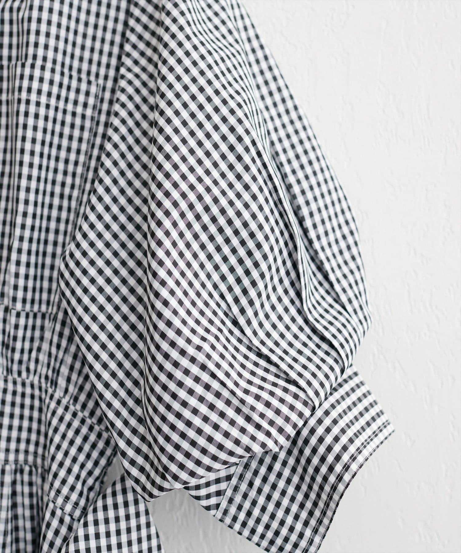 natural couture(ナチュラルクチュール) バルーンスリーブシャツワンピース