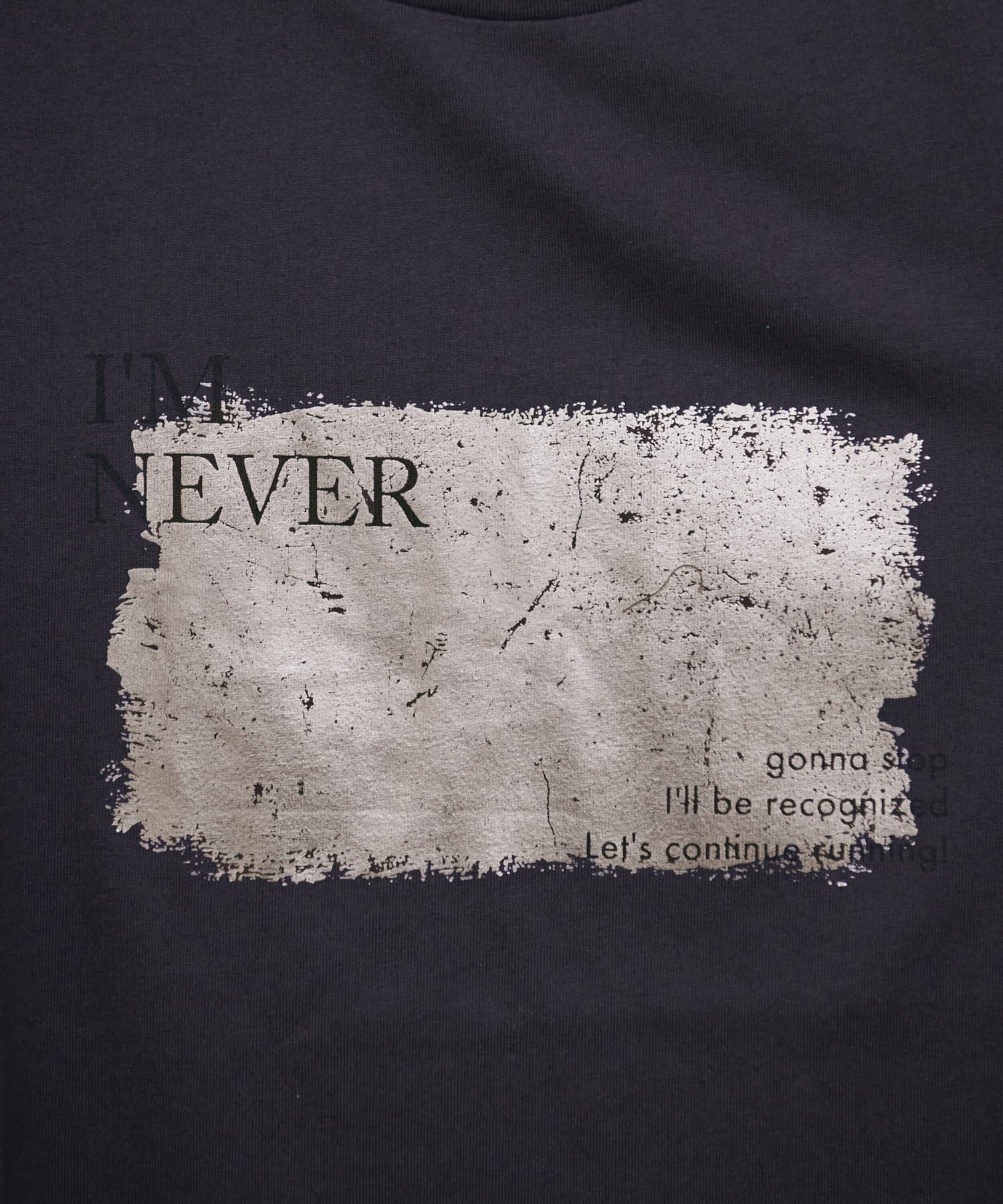 LARUTA(ラルータ) 汗染み防止箔ロゴT