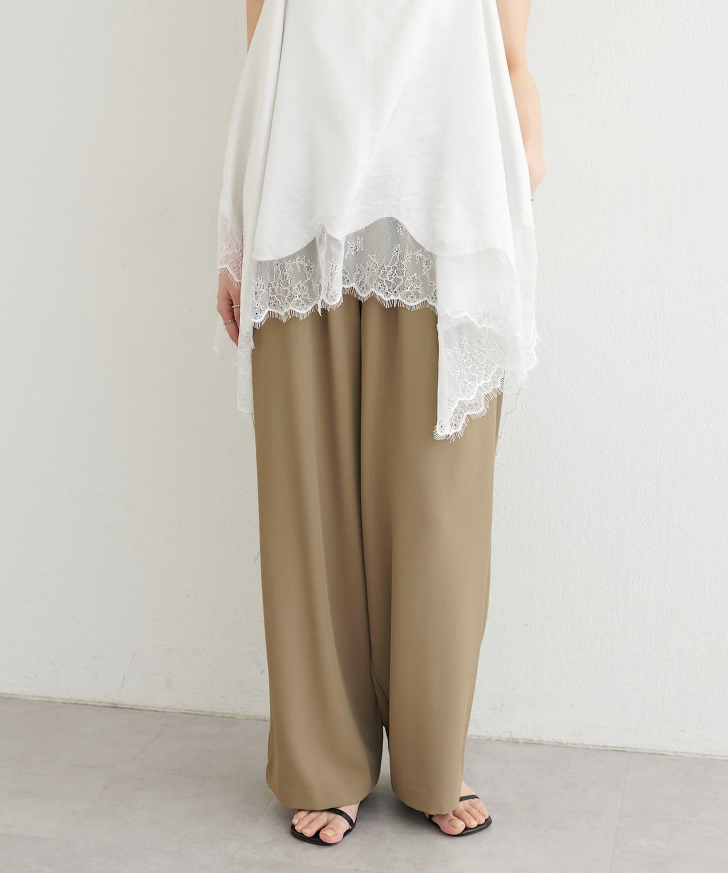 LARUTA(ラルータ) リラックスイージーパンツ