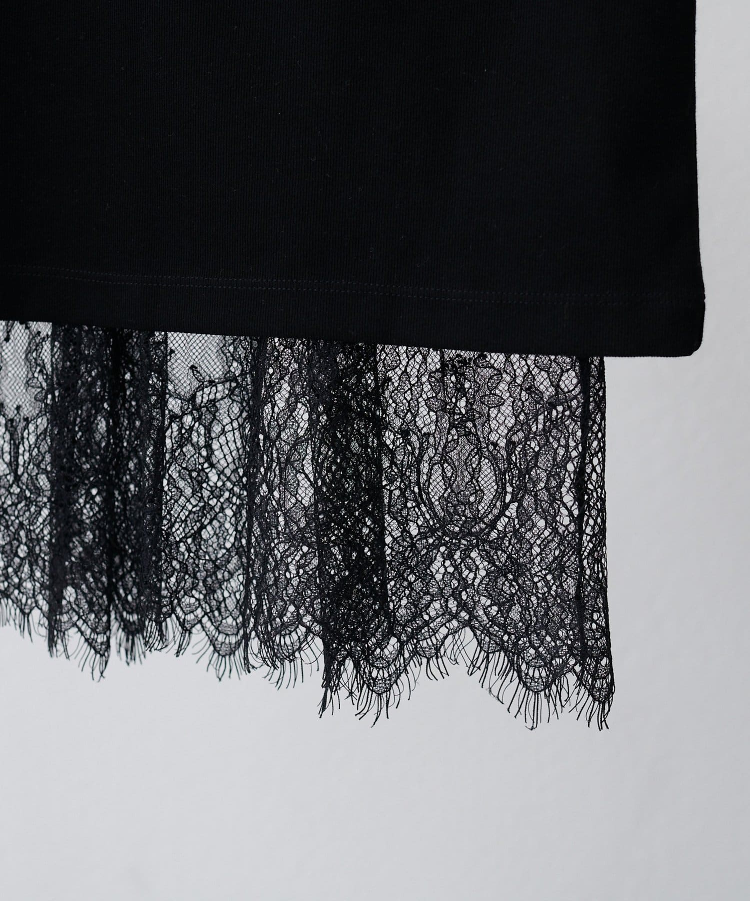 LARUTA(ラルータ) ［Azusa企画］カップ付きレースレイヤードキャミ