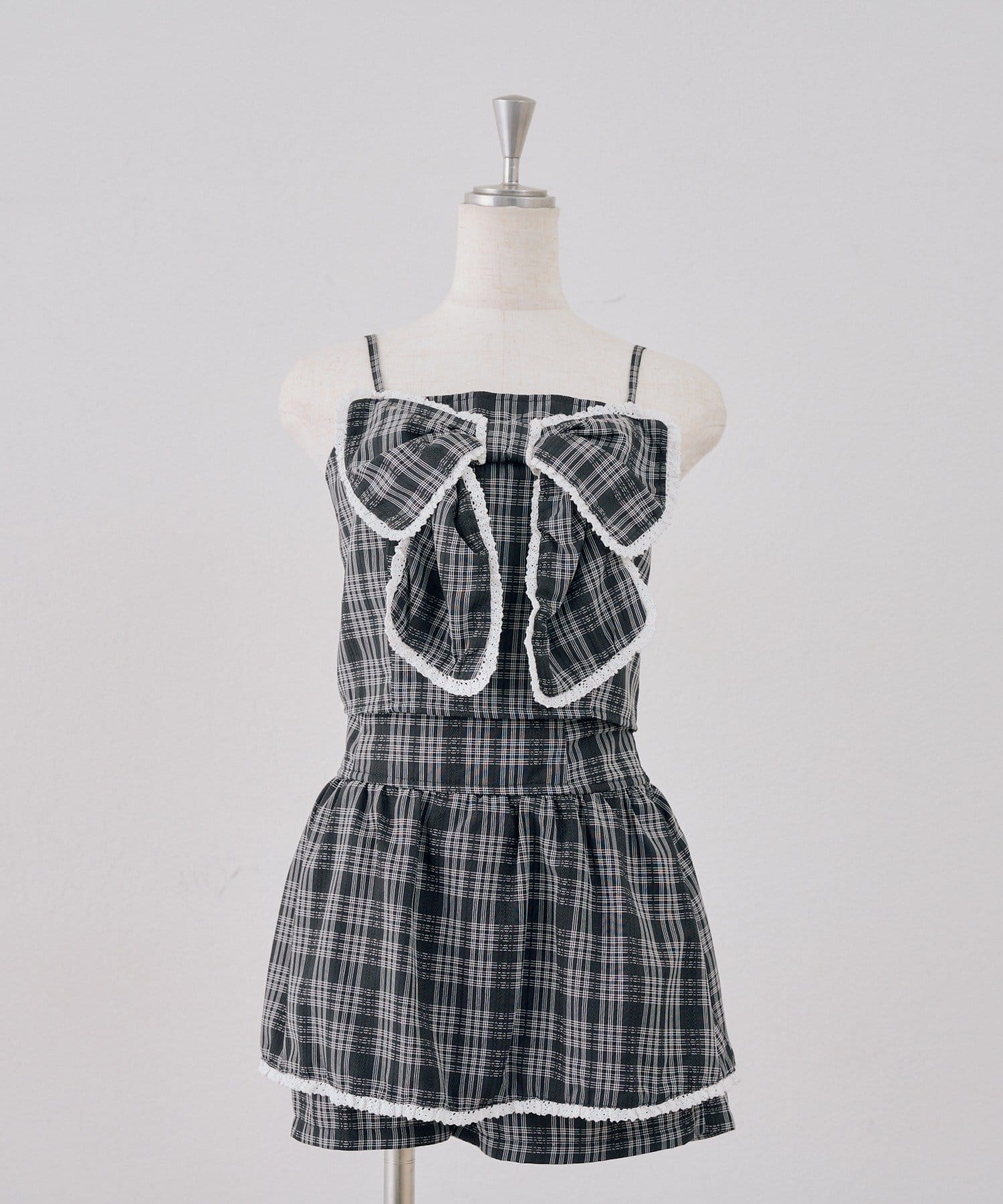 NICE CLAUP / OLIVE des OLIVE OUTLET(ナイスクラップ  / オリーブ デ オリーブ アウトレット) 【Ribbon Collection】セットアップ対応可◎ビッグリボンキャミ