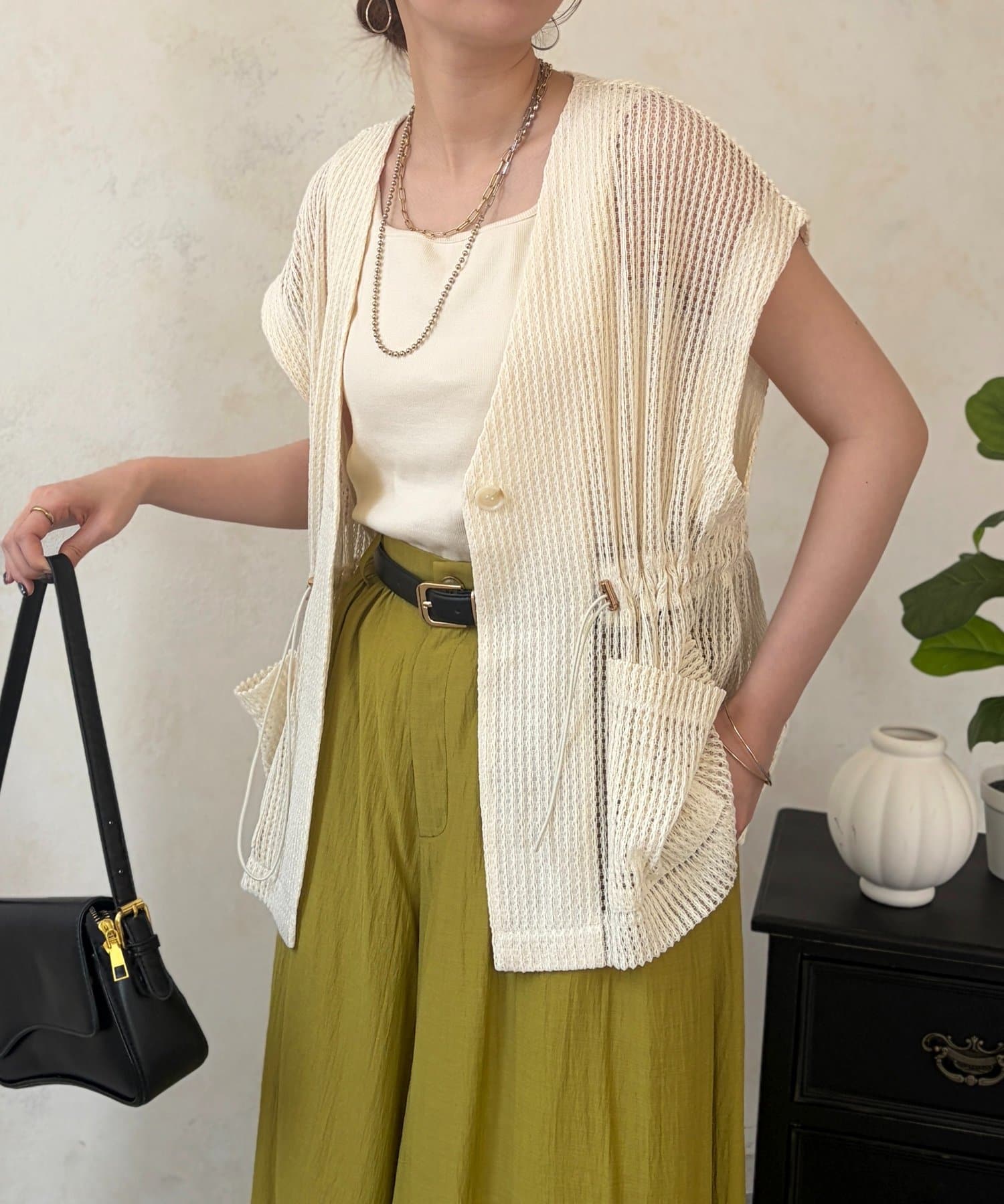 Chez toi(シェトワ) メッシュベスト