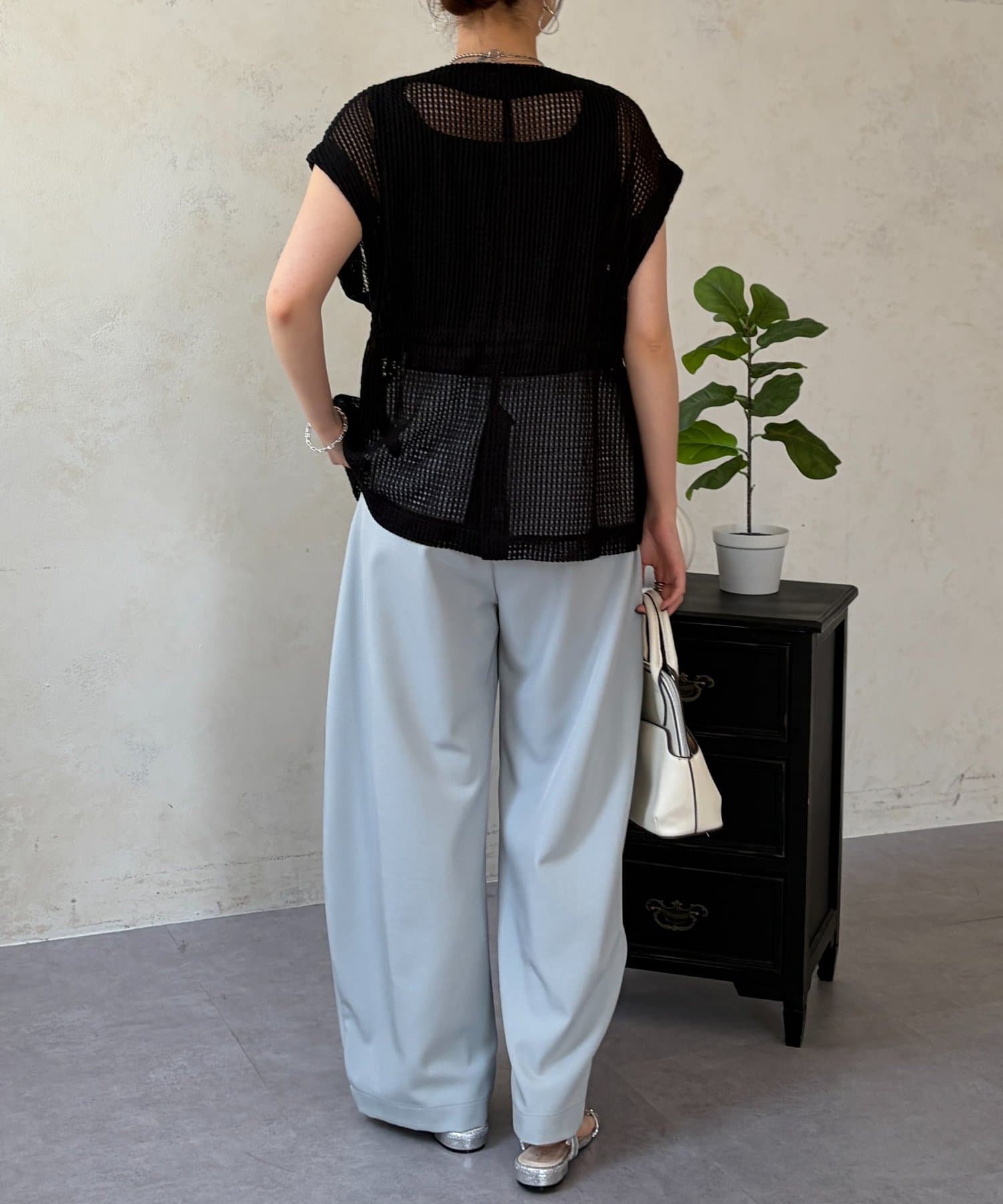 Chez toi(シェトワ) メッシュベスト