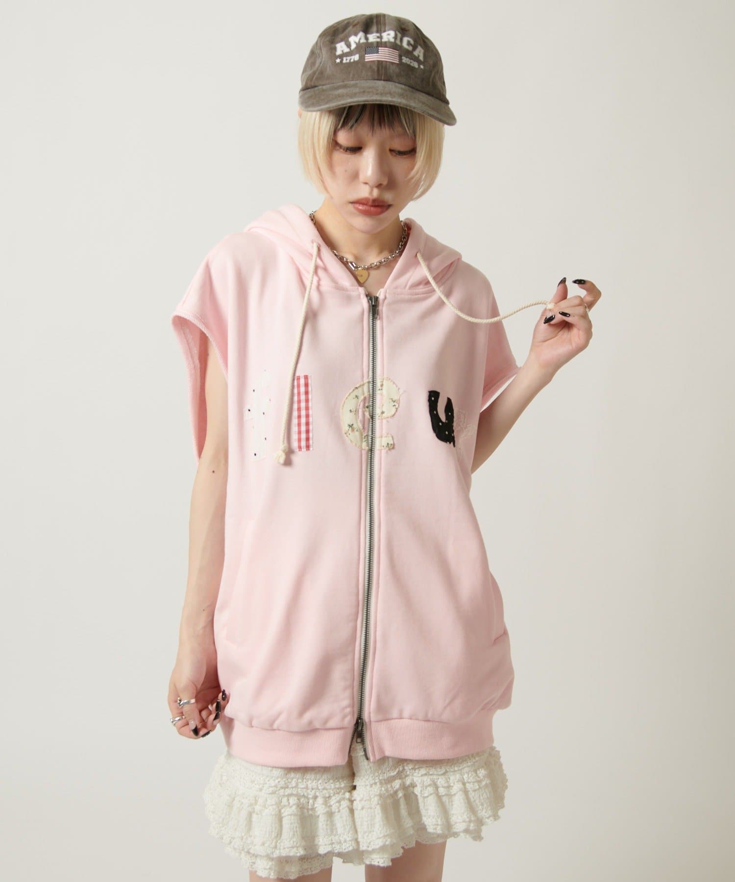 w closet(ダブルクローゼット) 【AMIKO's select vol.2】国旗柄キャップ