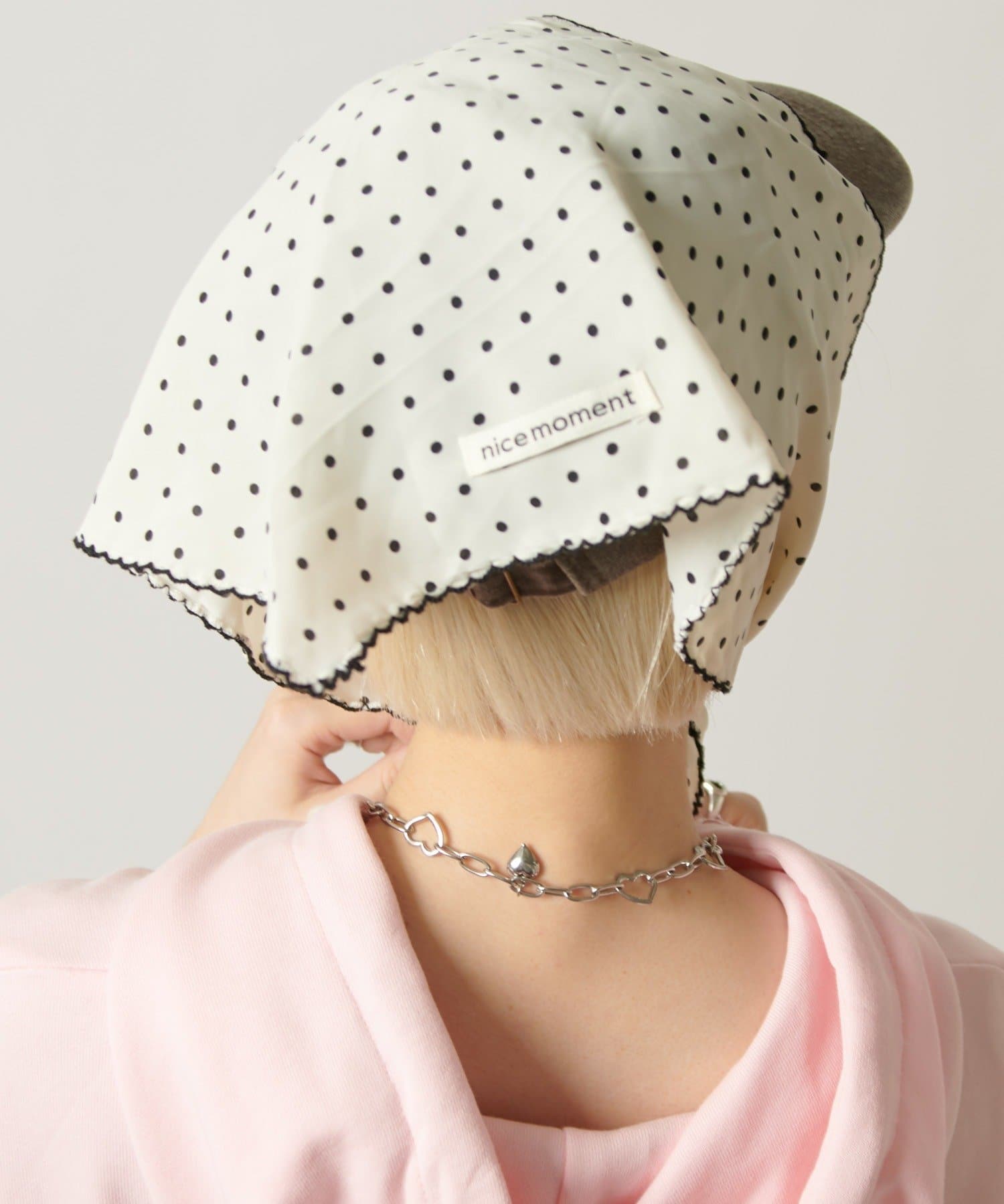 w closet(ダブルクローゼット) 【AMIKO's select vol.2】ドットスカーフ